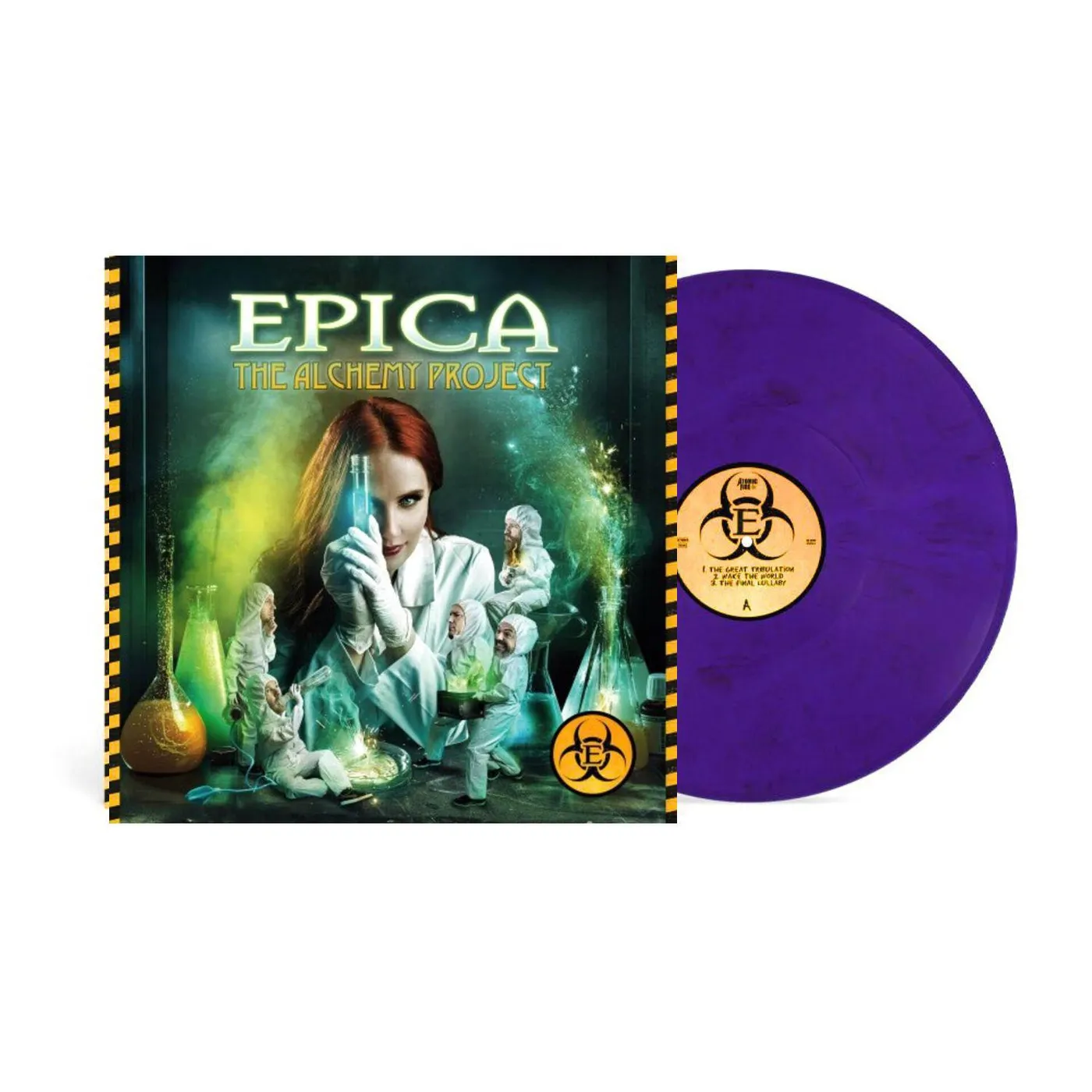 Epica The Alchemy Project (Purple, Black) Vinyl Record