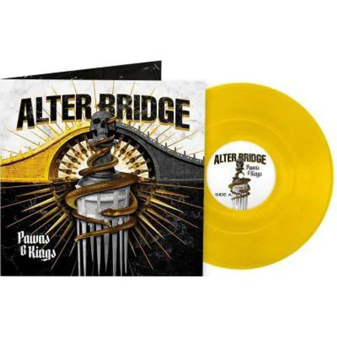 Alter Bridge Pawns & Kings (2LP/ Yellow) Vinyl Record