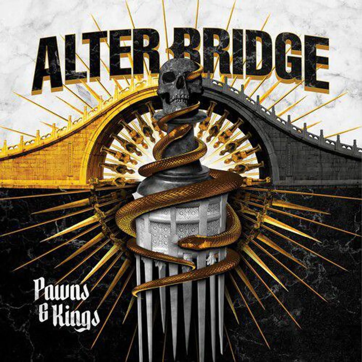 Alter Bridge Pawns & Kings (2LP/ Yellow) Vinyl Record