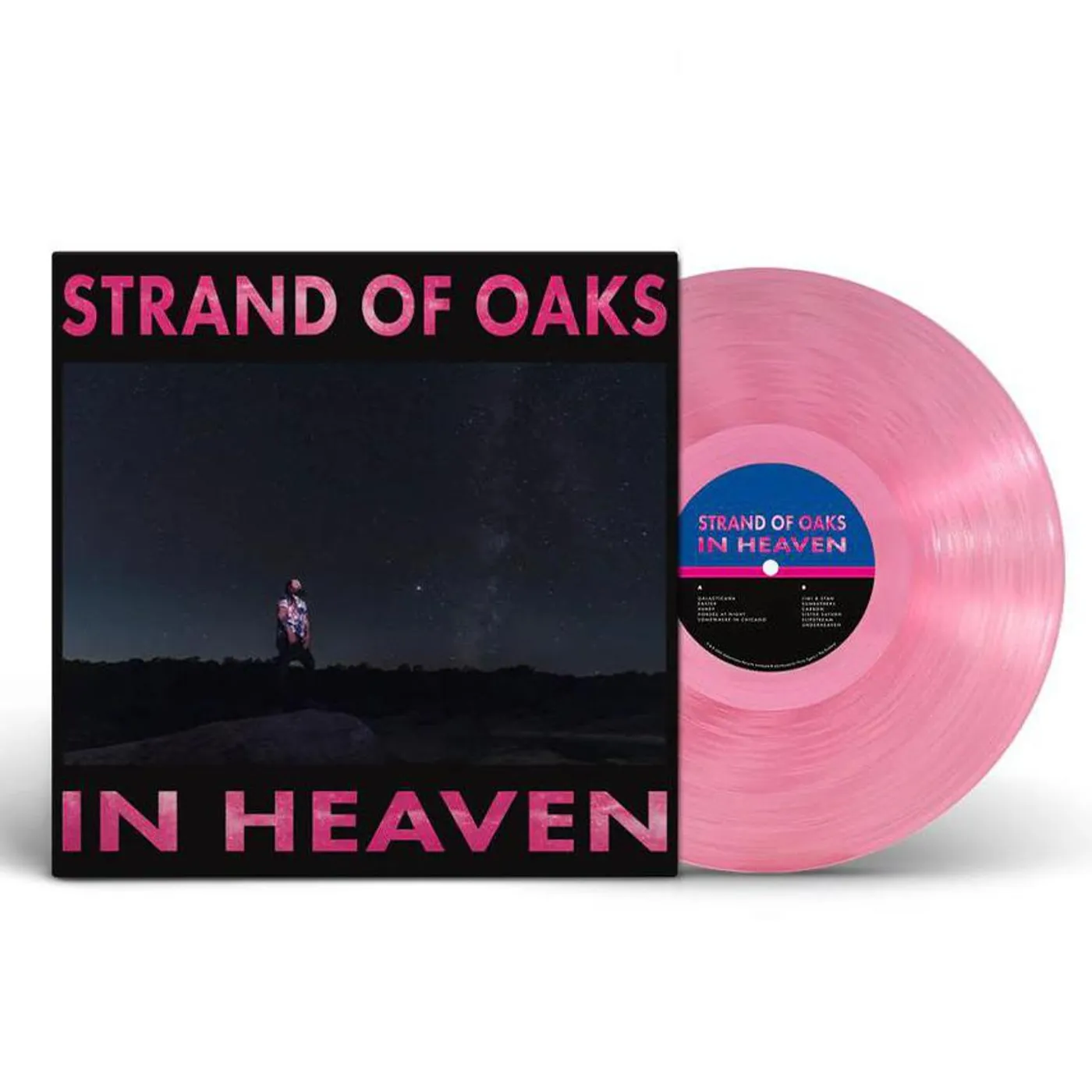 Strand of Oaks In Heaven (Clear, Pink) Vinyl Record