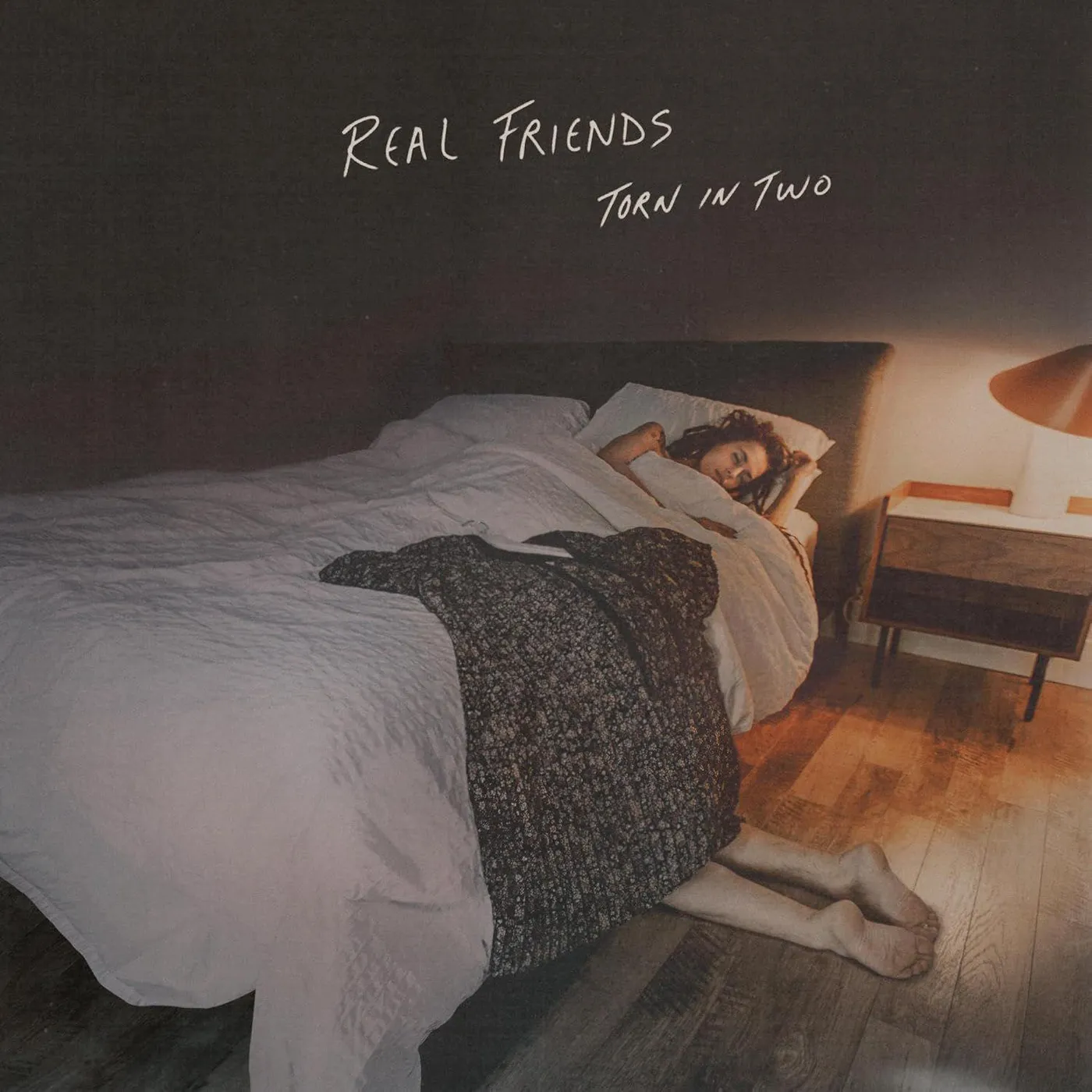 Real Friends  Torn In Two (Blue, Pink, White) Vinyl Record