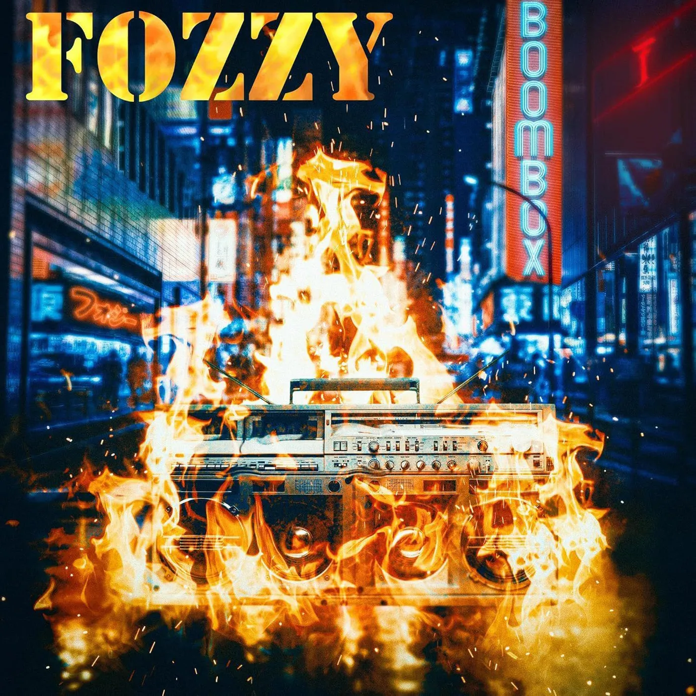 Fozzy Boombox (Orange) Vinyl Record