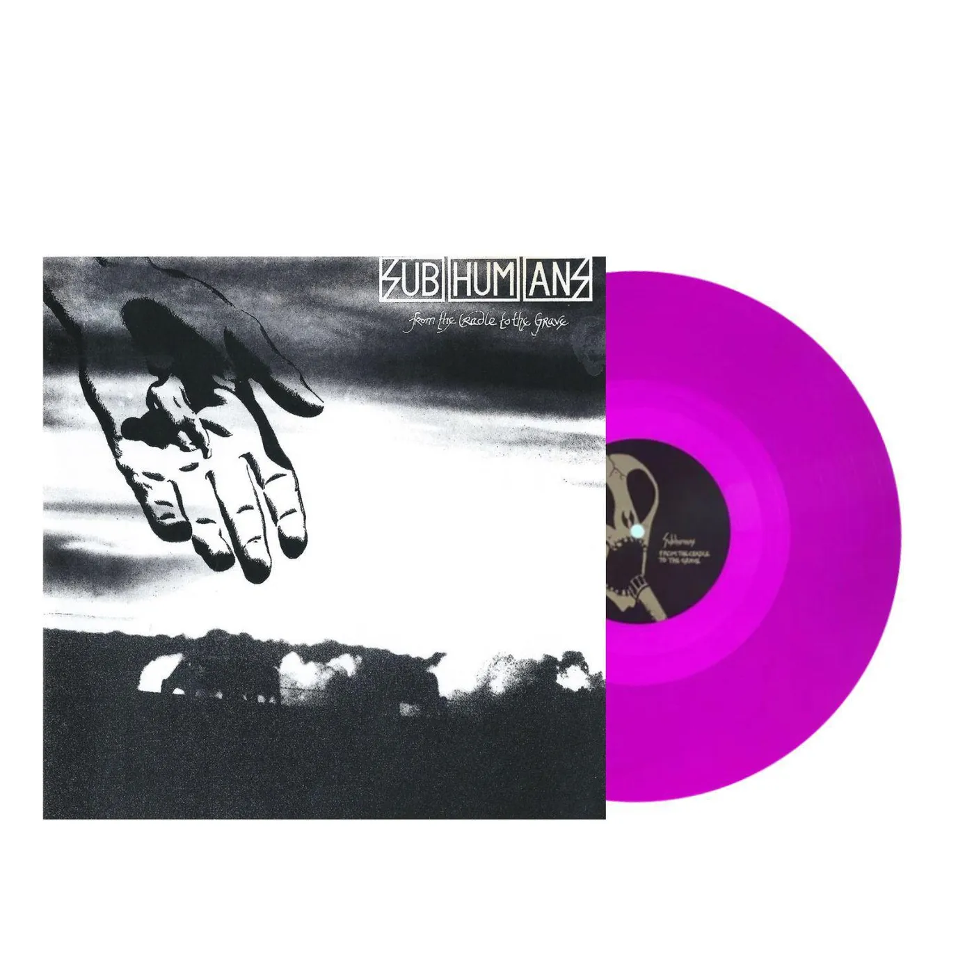 Subhumans  From The Cradle To The Grave (Purple) Vinyl Record 