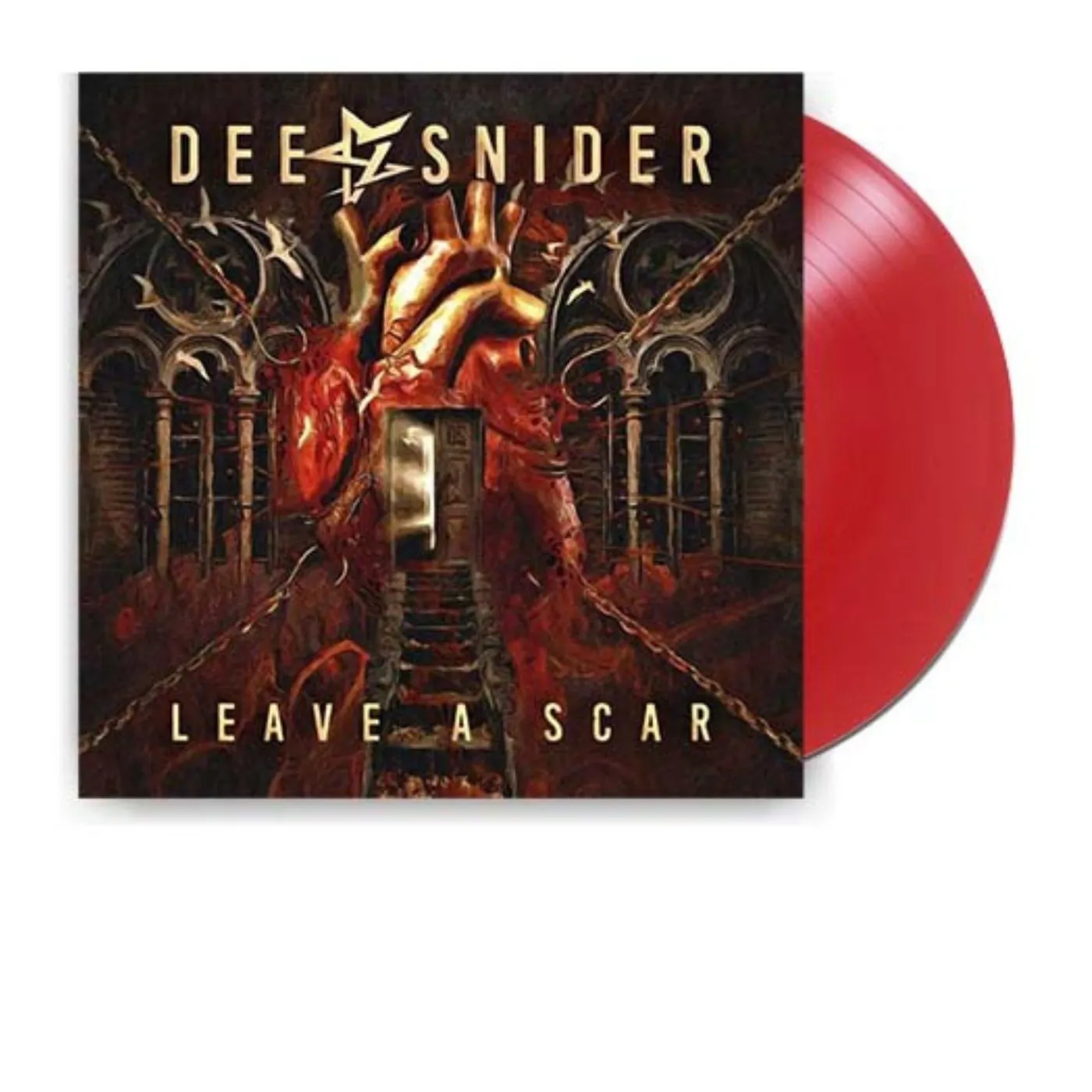 Dee Snider Leave a Scar (Explicit Lyrics/Red) Vinyl Record