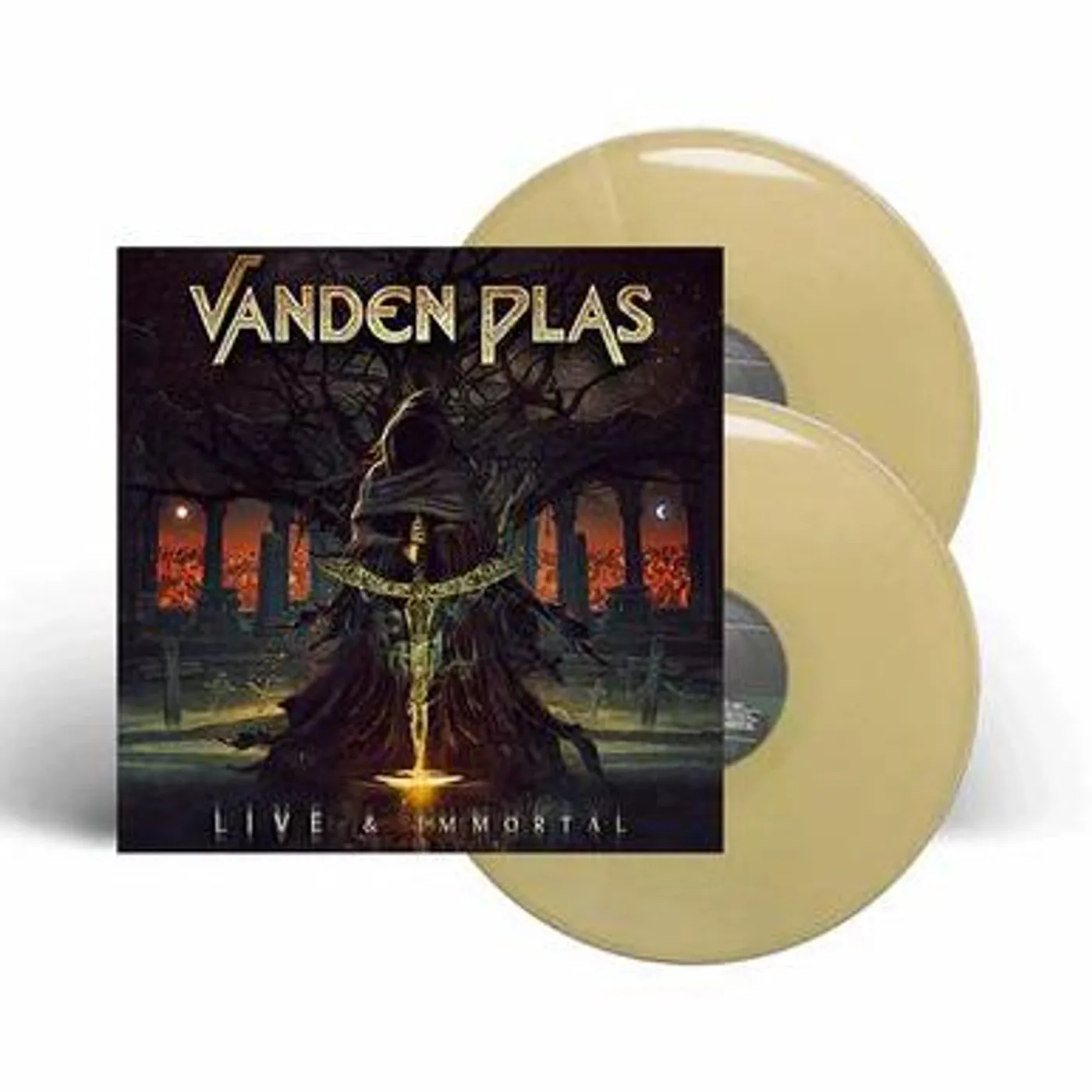 Vanden Plas  Live & Immortal (2LP/Gold) Vinyl Record