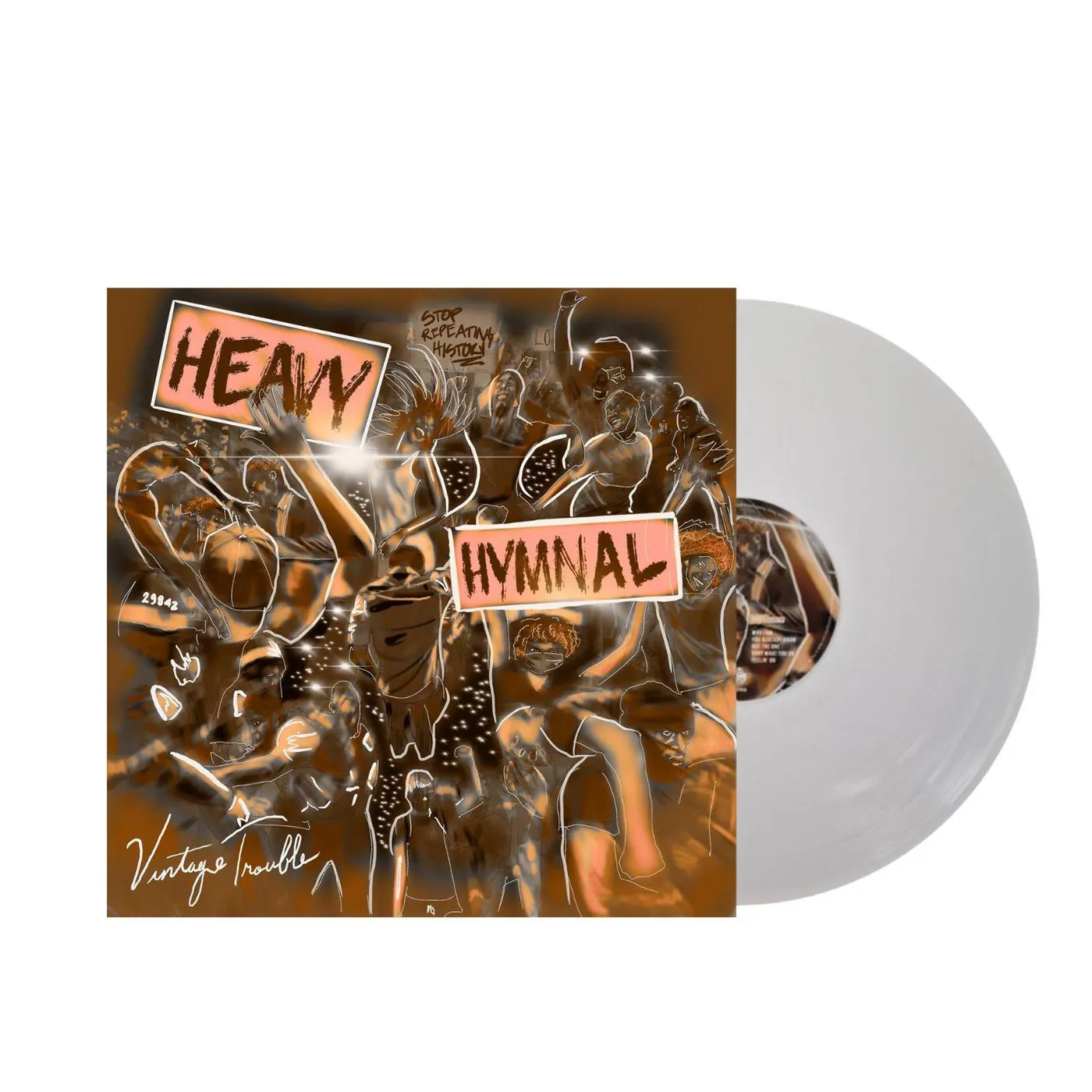 Vintage Trouble Heavy Hymnal (White) Vinyl Record
