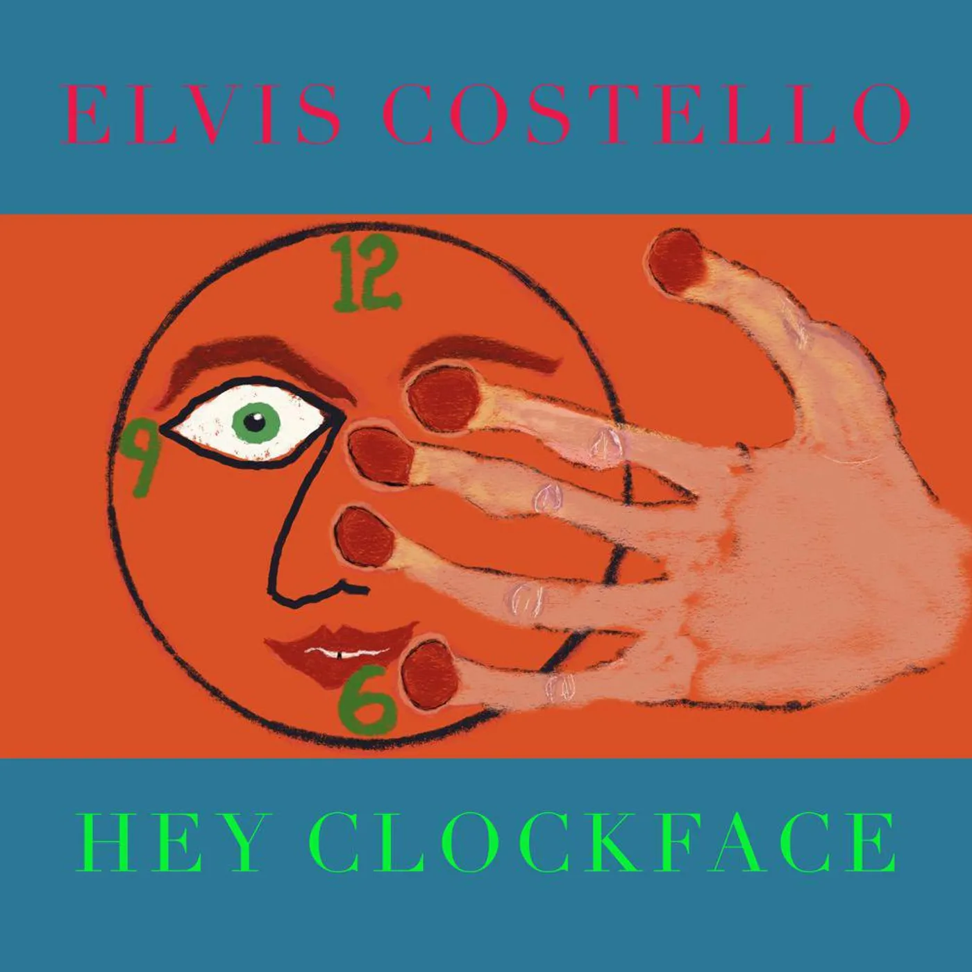 Elvis Costello  Hey Clockface (2LP/Clear Red) Vinyl Record