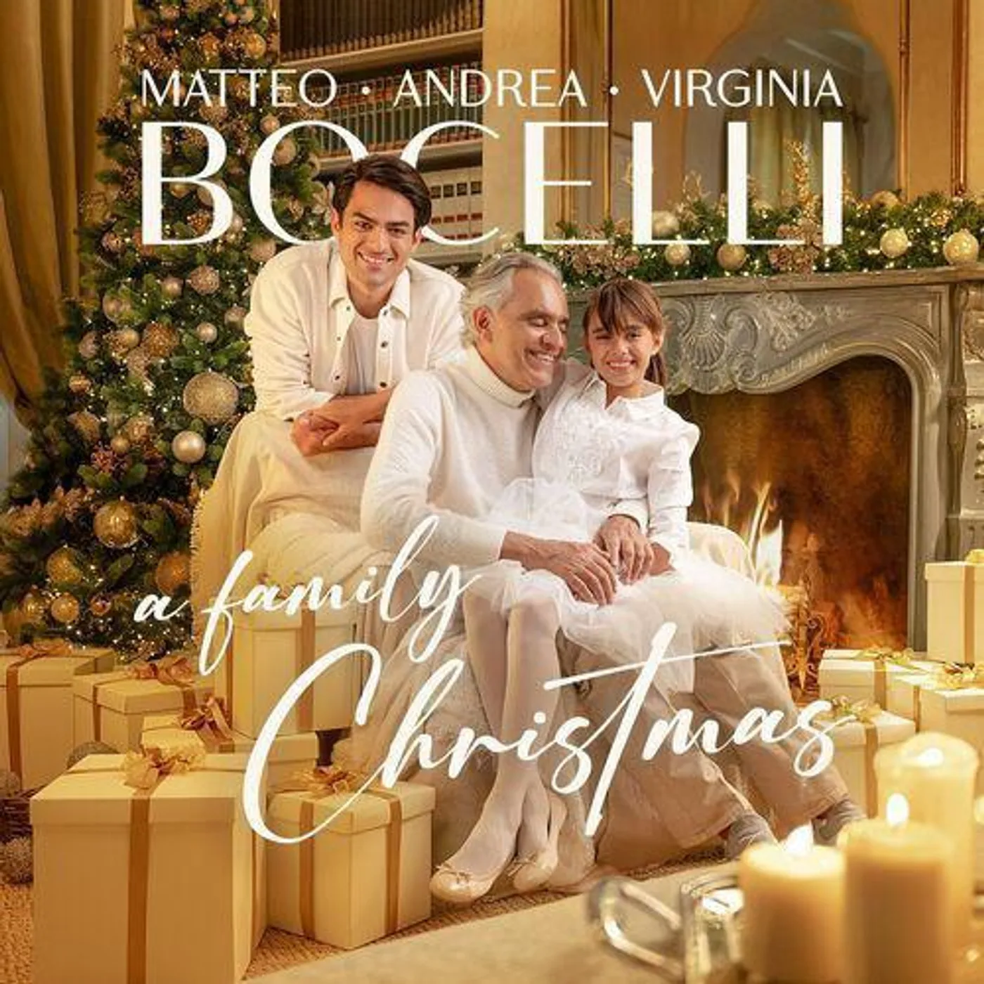 Andrea Bocelli  A Family Christmas Vinyl Record