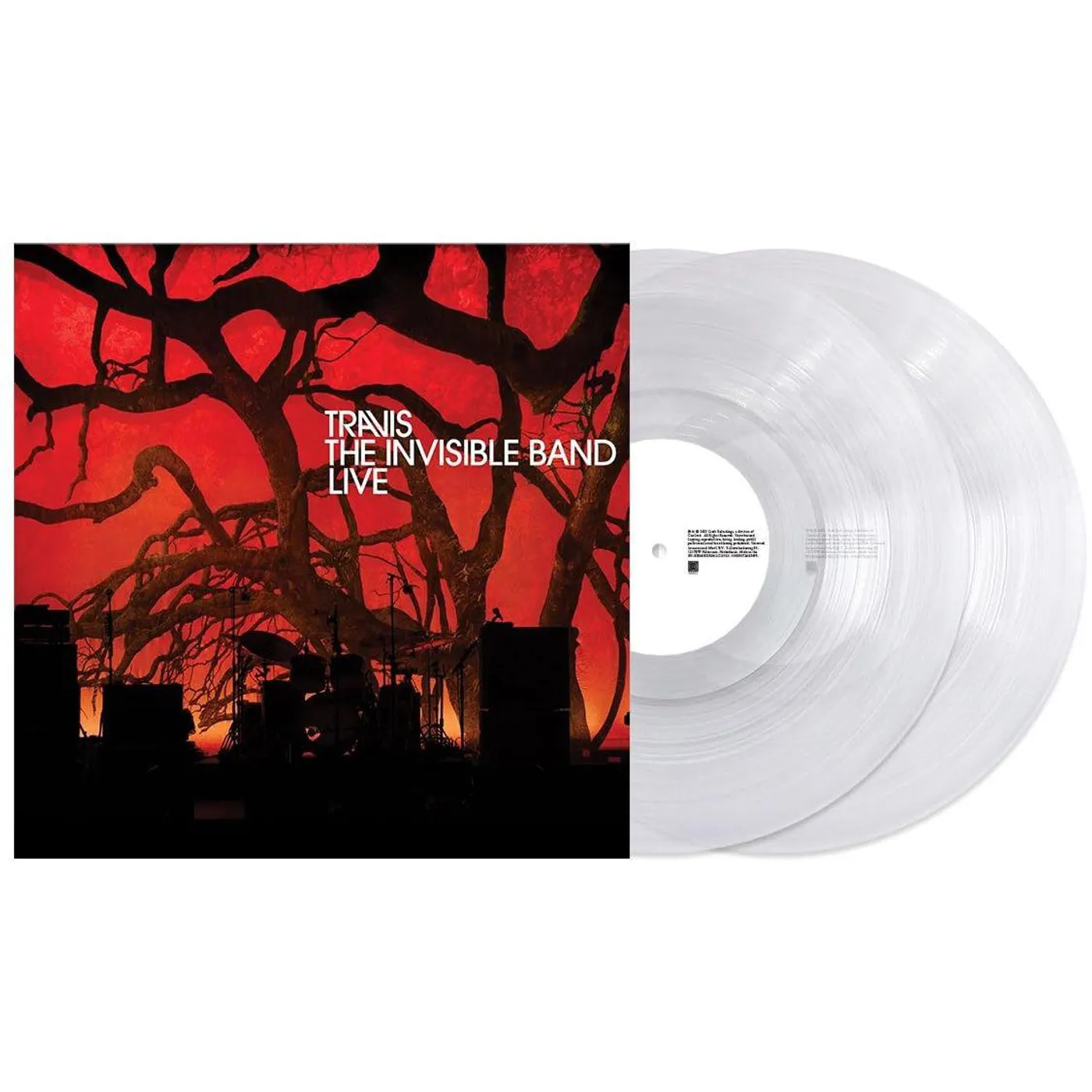 Travis  The Invisible Band: Live (2LP/Clear) Vinyl Record