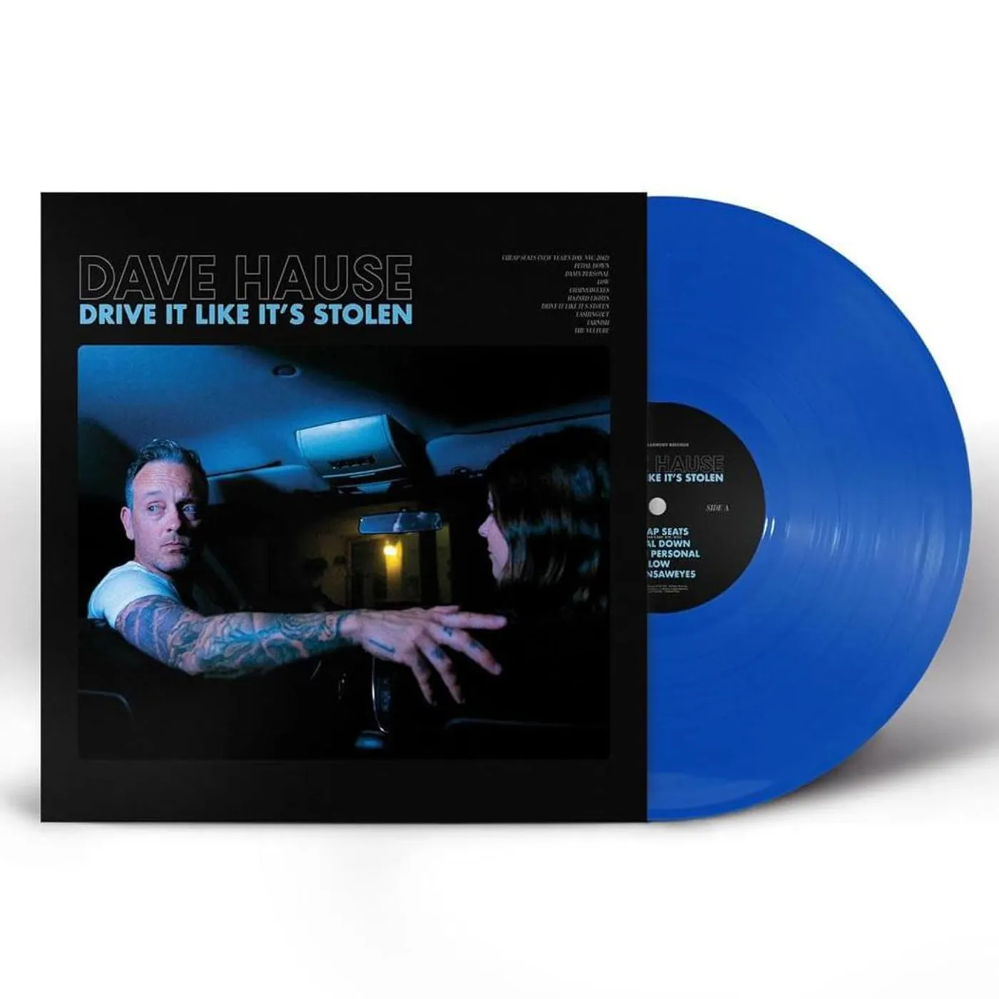 Dave Hause  Drive It Like It's Stolen (Blue) Vinyl Record
