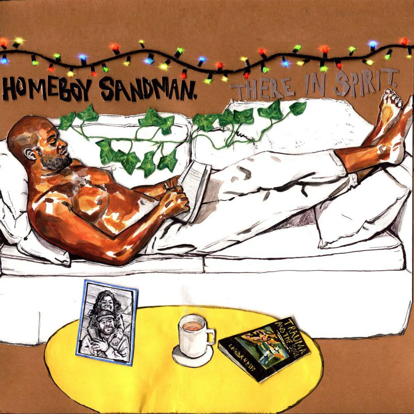 Homeboy Sandman There in Spirit (Creamsicle) Vinyl Record