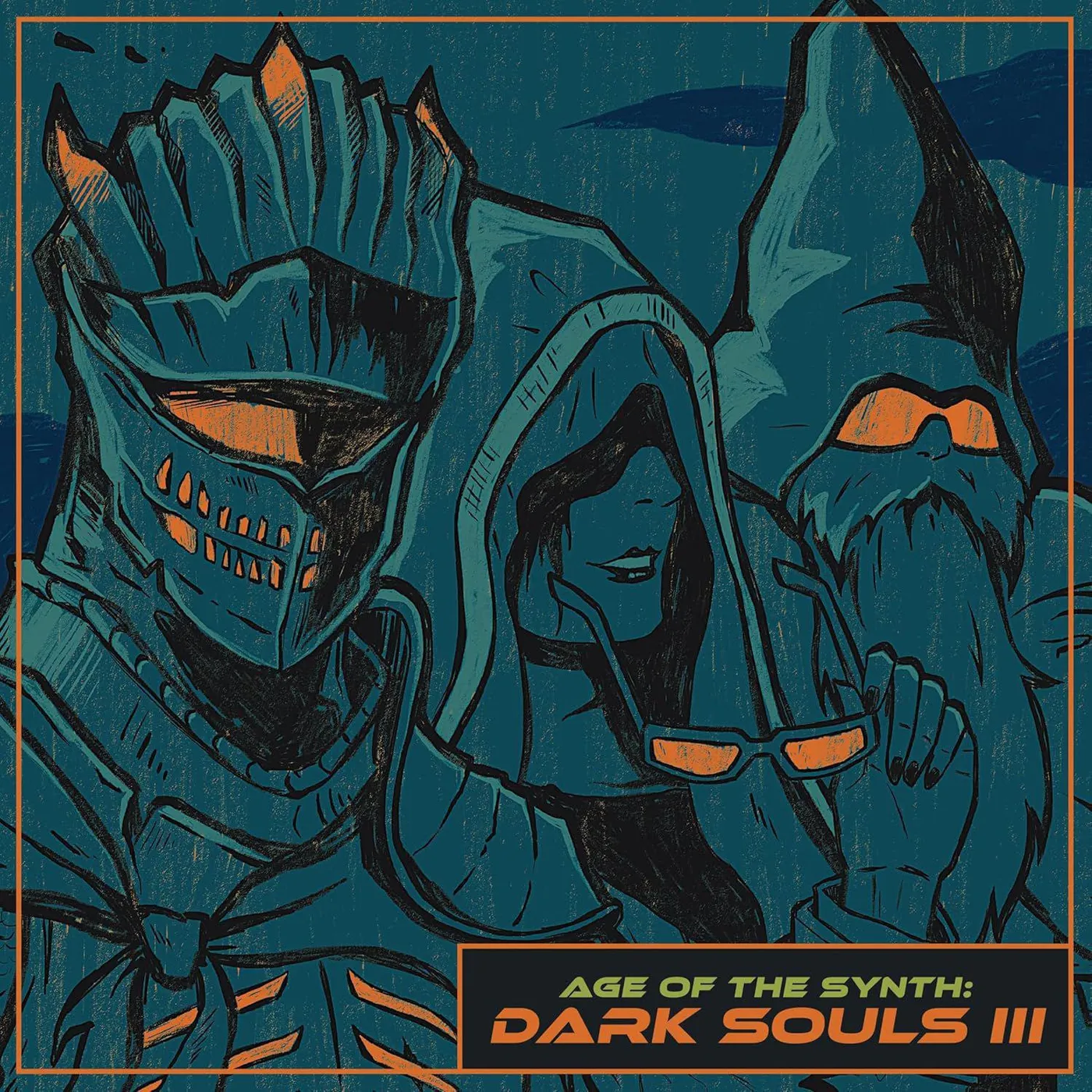 CthulhuSeeker Age Of The Synth: Dark Souls III - Original Soundtrack (2LP/Orange) Vinyl Record
