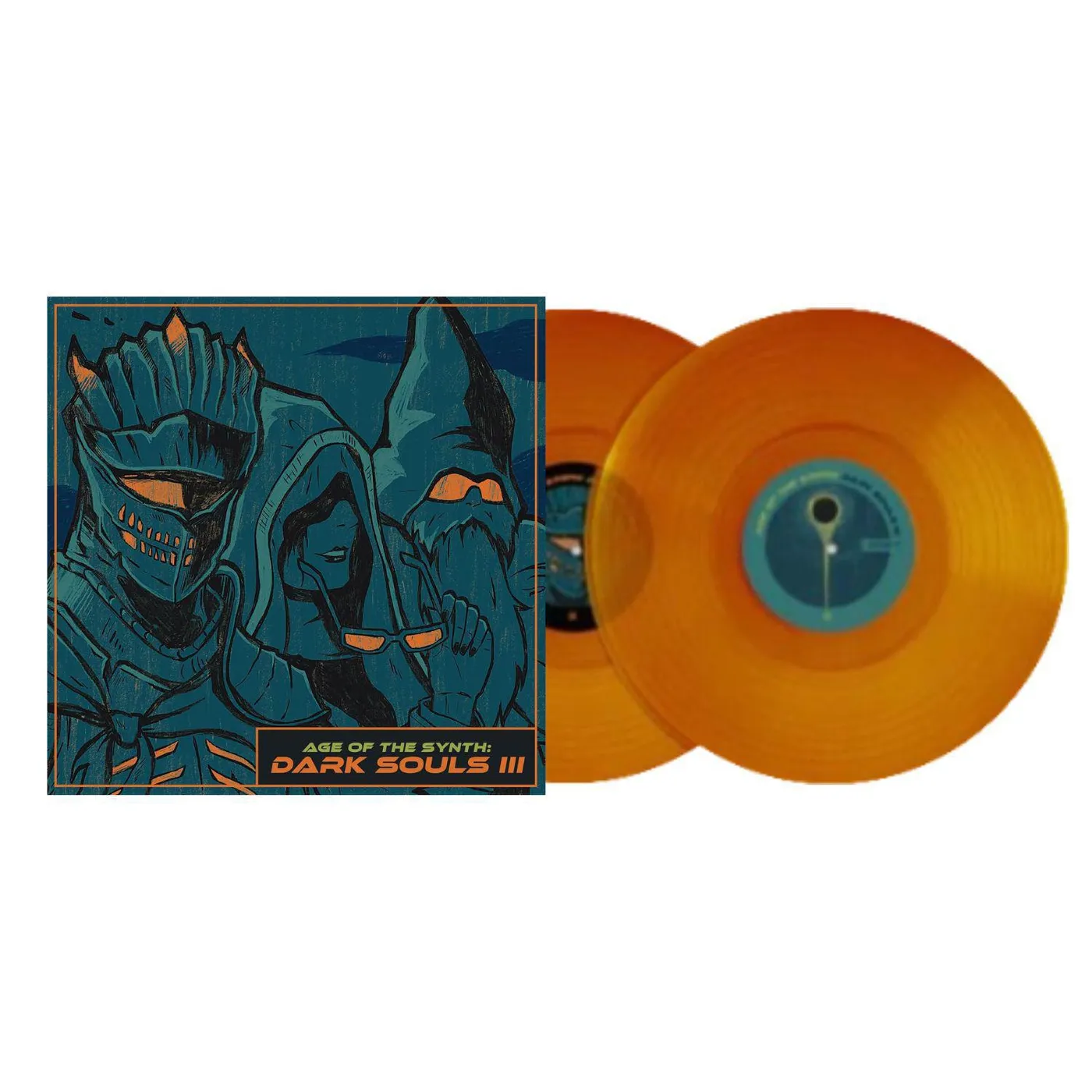 CthulhuSeeker Age Of The Synth: Dark Souls III - Original Soundtrack (2LP/Orange) Vinyl Record