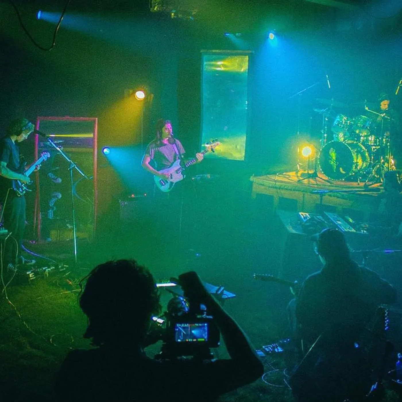 Post Animal Levitation Sessions (Emerald Green / Yellow Swirl) Vinyl Record