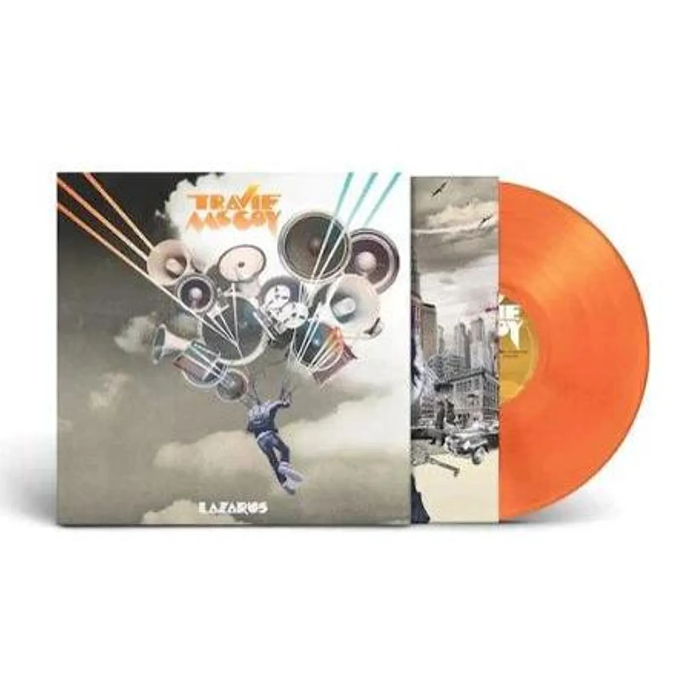 Travie McCoy Lazarus (Orange) Vinyl Record