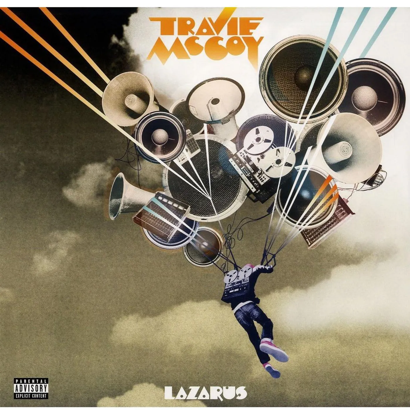 Travie McCoy Lazarus (Orange) Vinyl Record