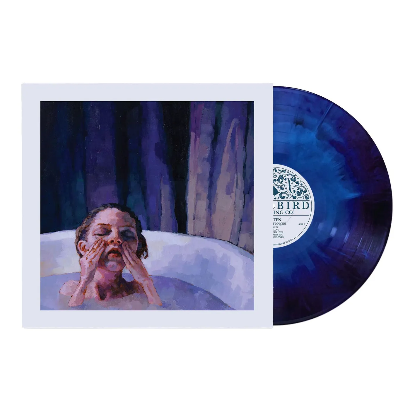 Tristen Aquatic Flowers (Limited Edition/Cool Blue)  Vinyl Record