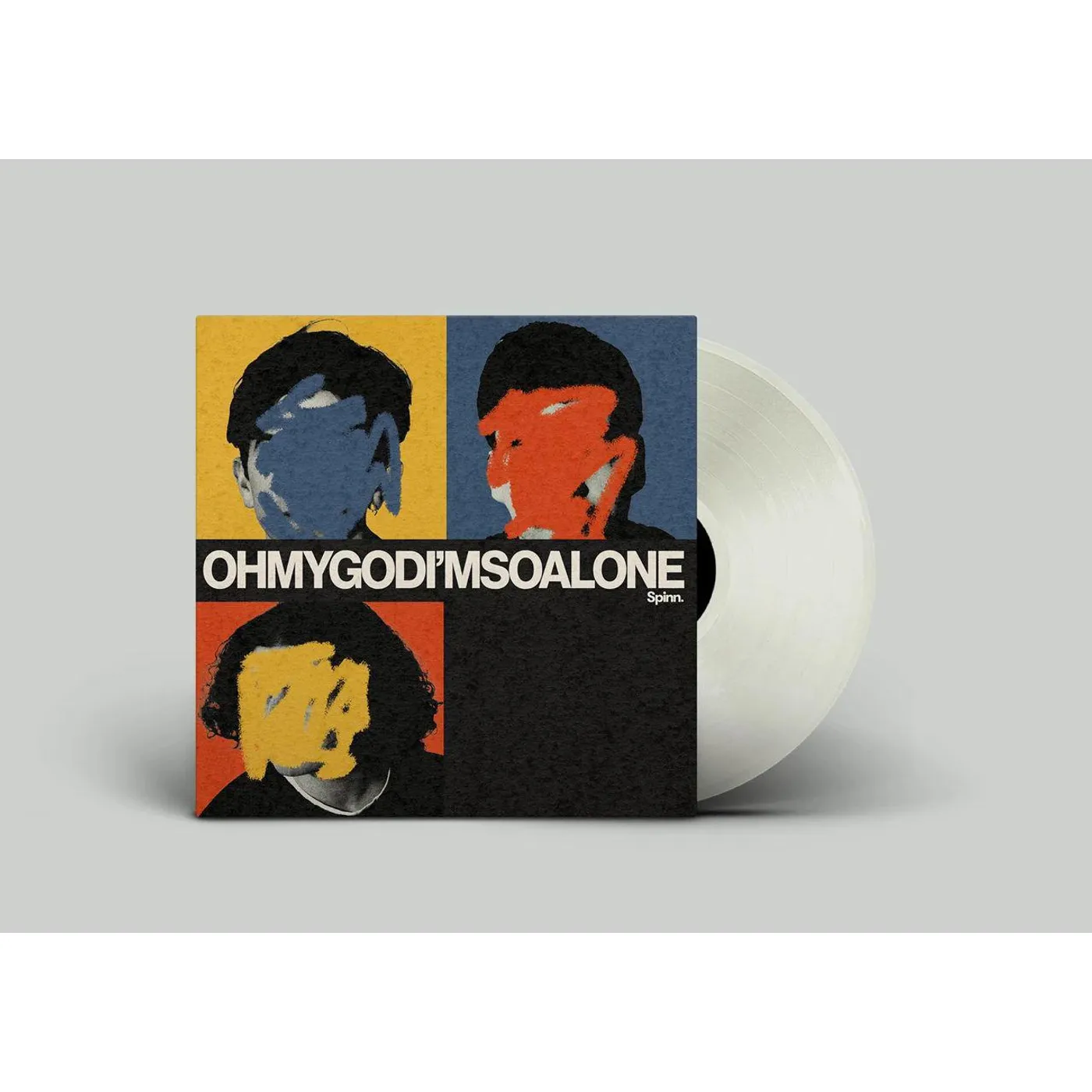 SPINN Oh My God I'm So Alone (Transparent Milky Clear) Vinyl Record