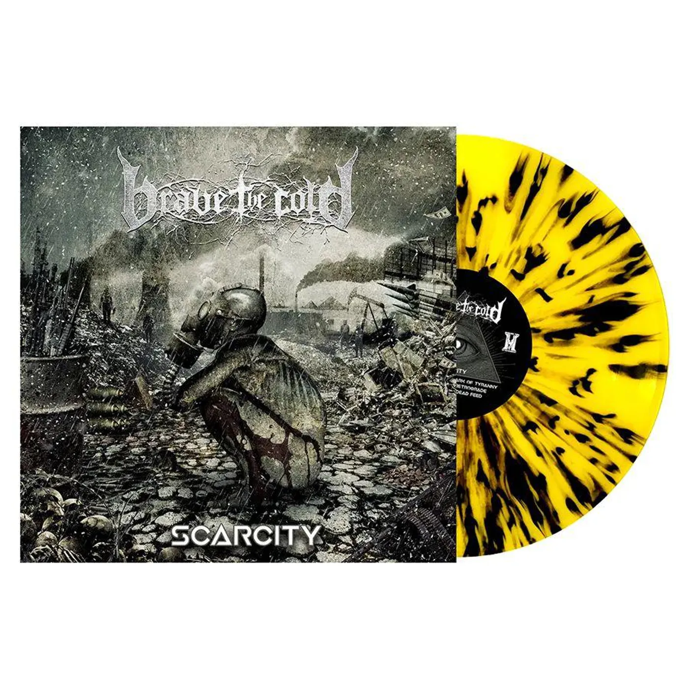 Brave The Cold Scarcity (Limited Edition/Yellow w/Black Splatter)  Vinyl Record