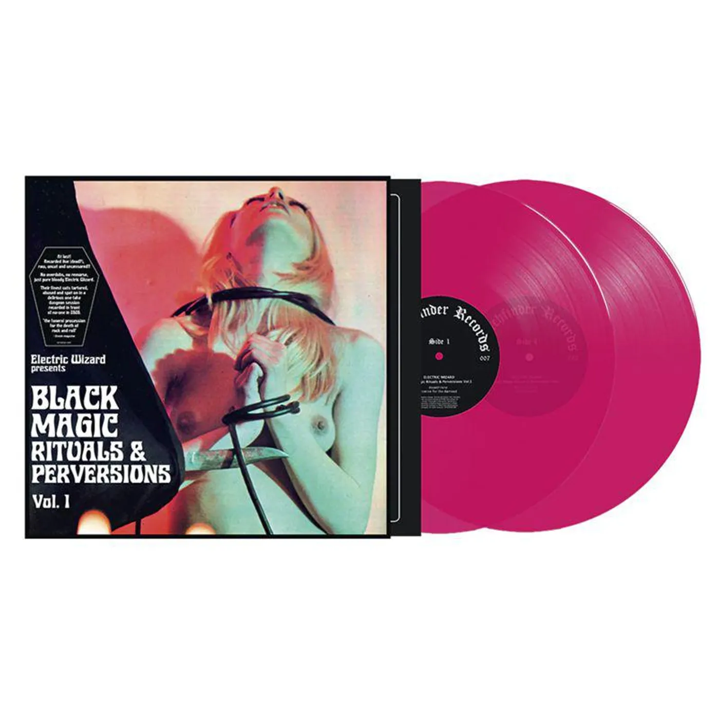 Electric Wizard Black Magic Rituals & Perversions Vol. 1 (2LP/Pink) Vinyl Record