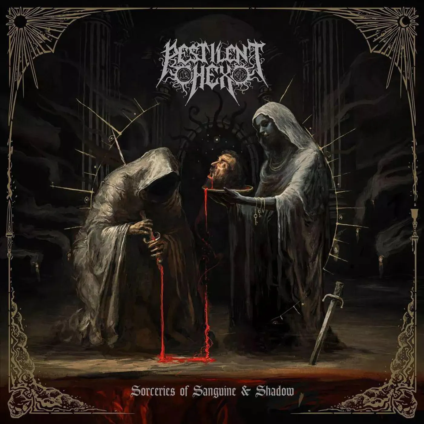 Pestilent Hex Sorceries Of Sanguine & Shadow Vinyl Record 