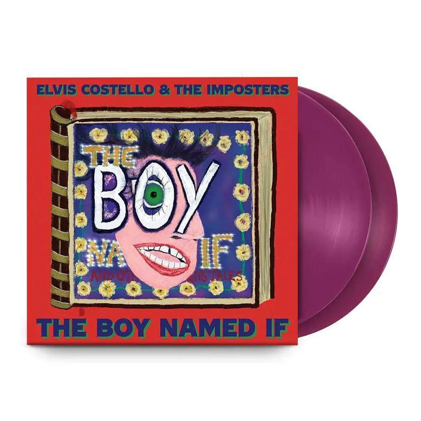 Elvis Costello The Boy Named If (2LP/Purple) Vinyl Record