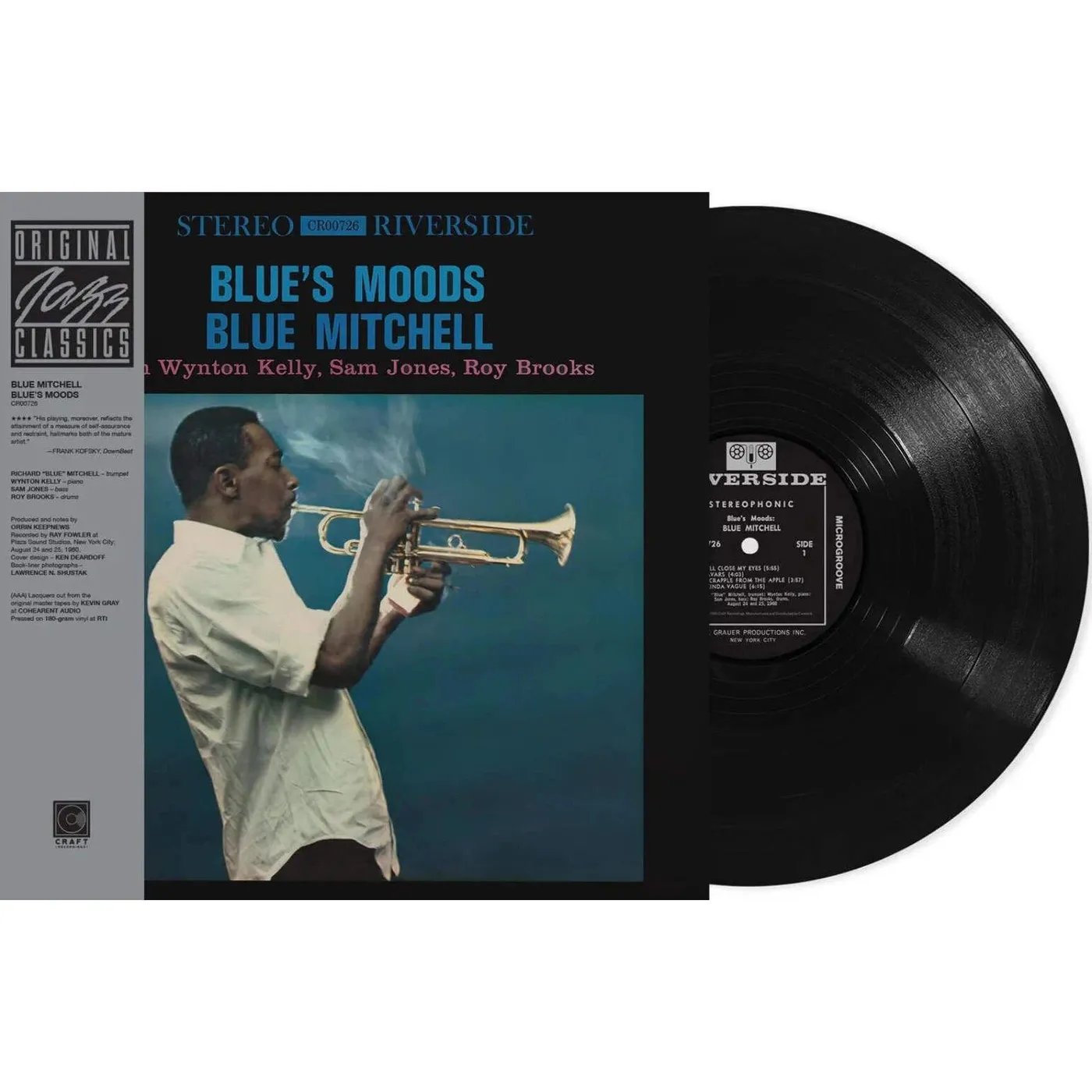 Blue Mitchell Blue's Moods (Original Jazz Classics Series) (180g) Vinyl Record
