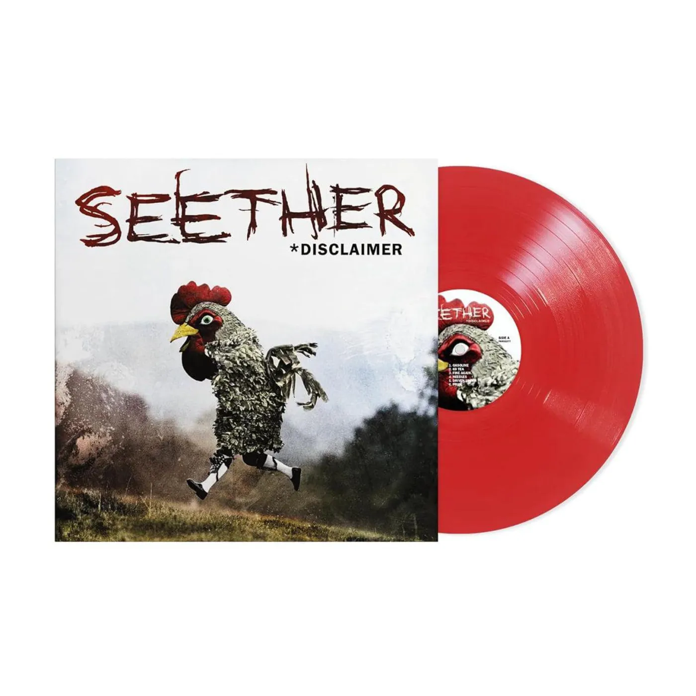Seether Disclaimer (20th Anniversary Edition/Red) Vinyl Record