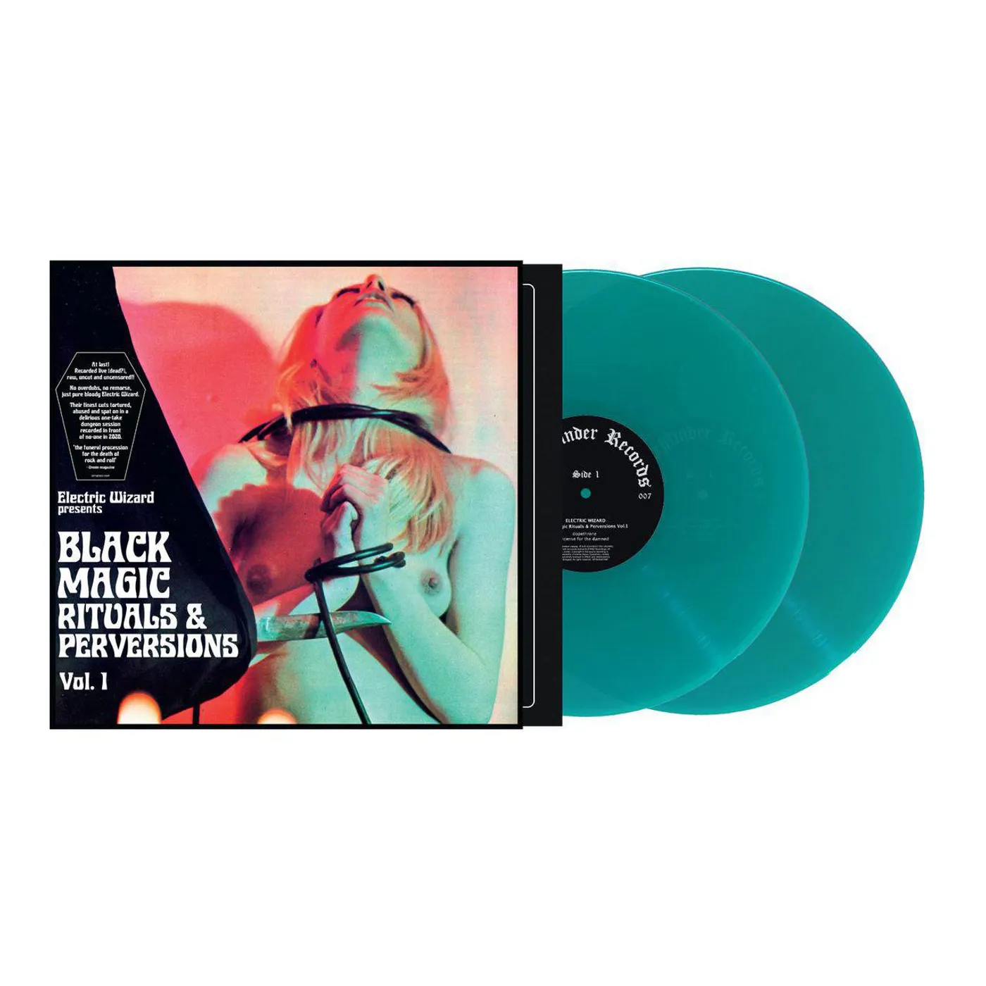 Electric Wizard Black Magic Rituals & Perversions Vol. 1 (Limited Edition/2LP/Mint Green Transparent) Vinyl Record