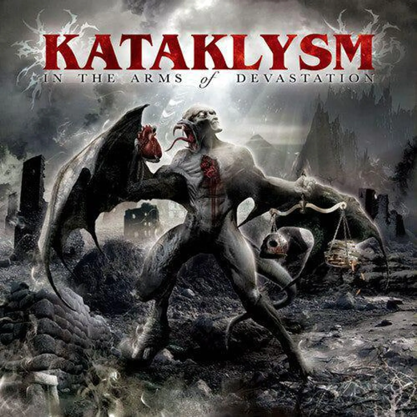 Kataklysm In The Arms of Devastation (Trans Red) Vinyl Record