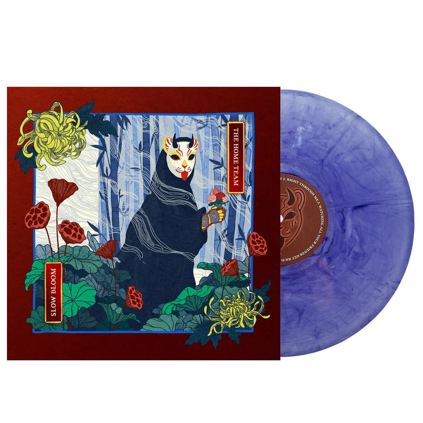 The Home Team Slow Bloom (Deluxe Edition/Clear/Blue/Purple/White) Vinyl Record