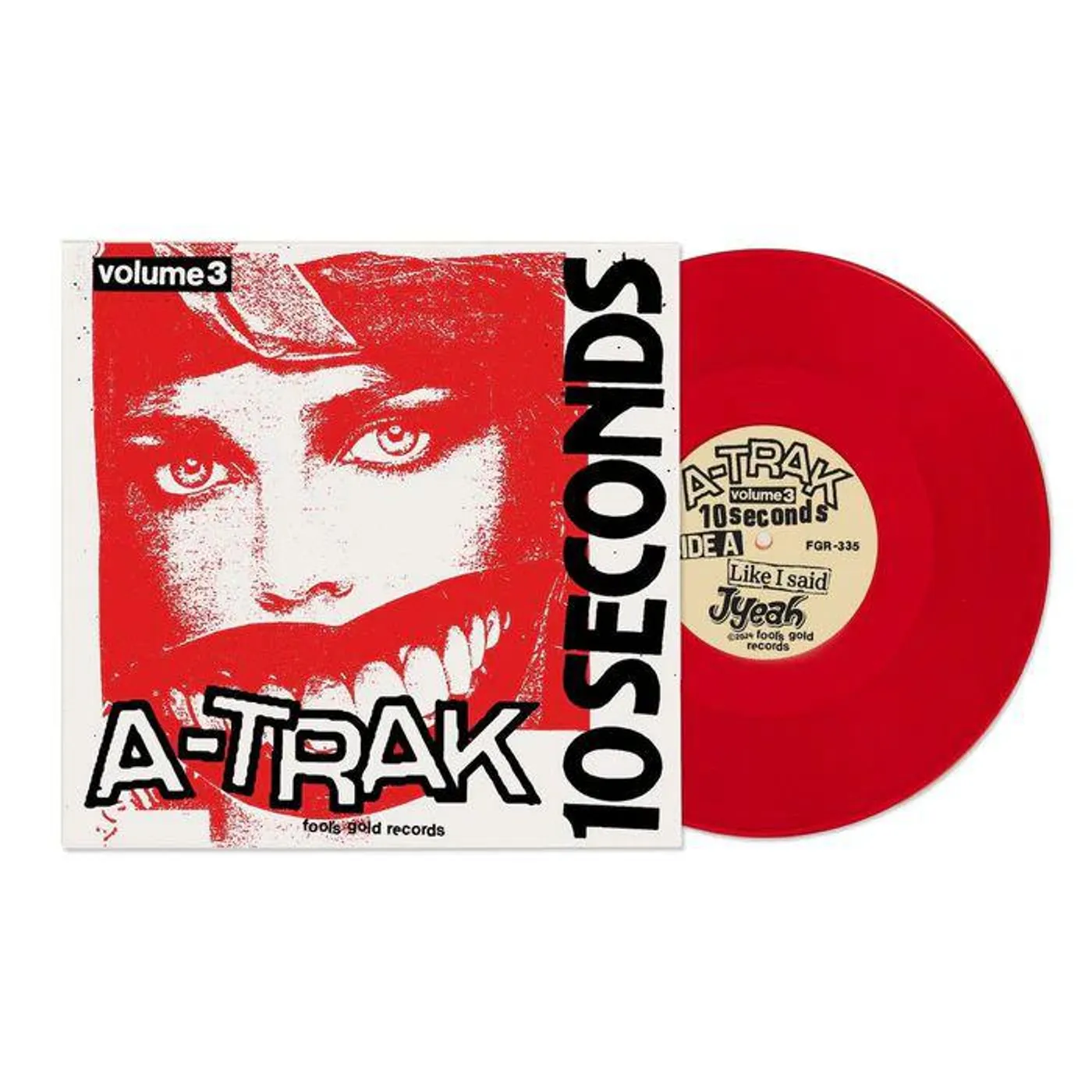 A-Trak 10 Seconds Vol. 3 (10in/Red) Vinyl Record