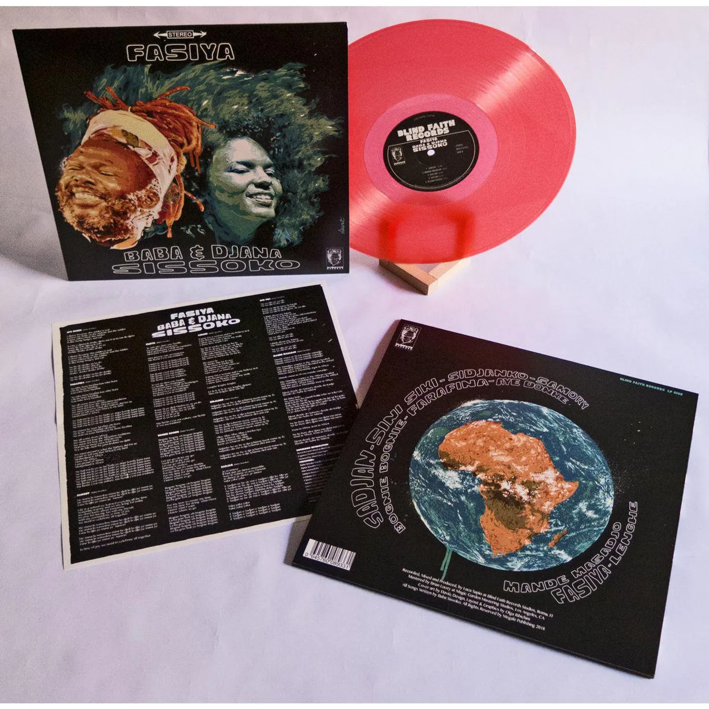 Baba Sissoko / Djana Sissoko Fasiya (Limited Edition/Neon Transparent Orange) Vinyl Record