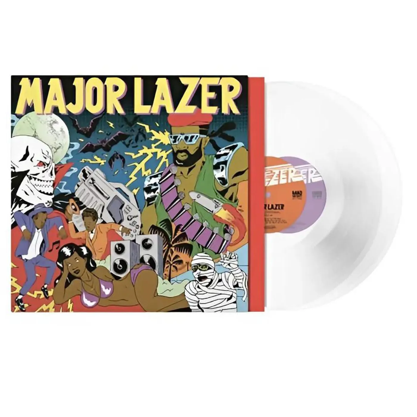 Major Lazer Guns Don't Kill People Lazers Do: 15th Anniversary (2LP/ Clear) Vinyl Record