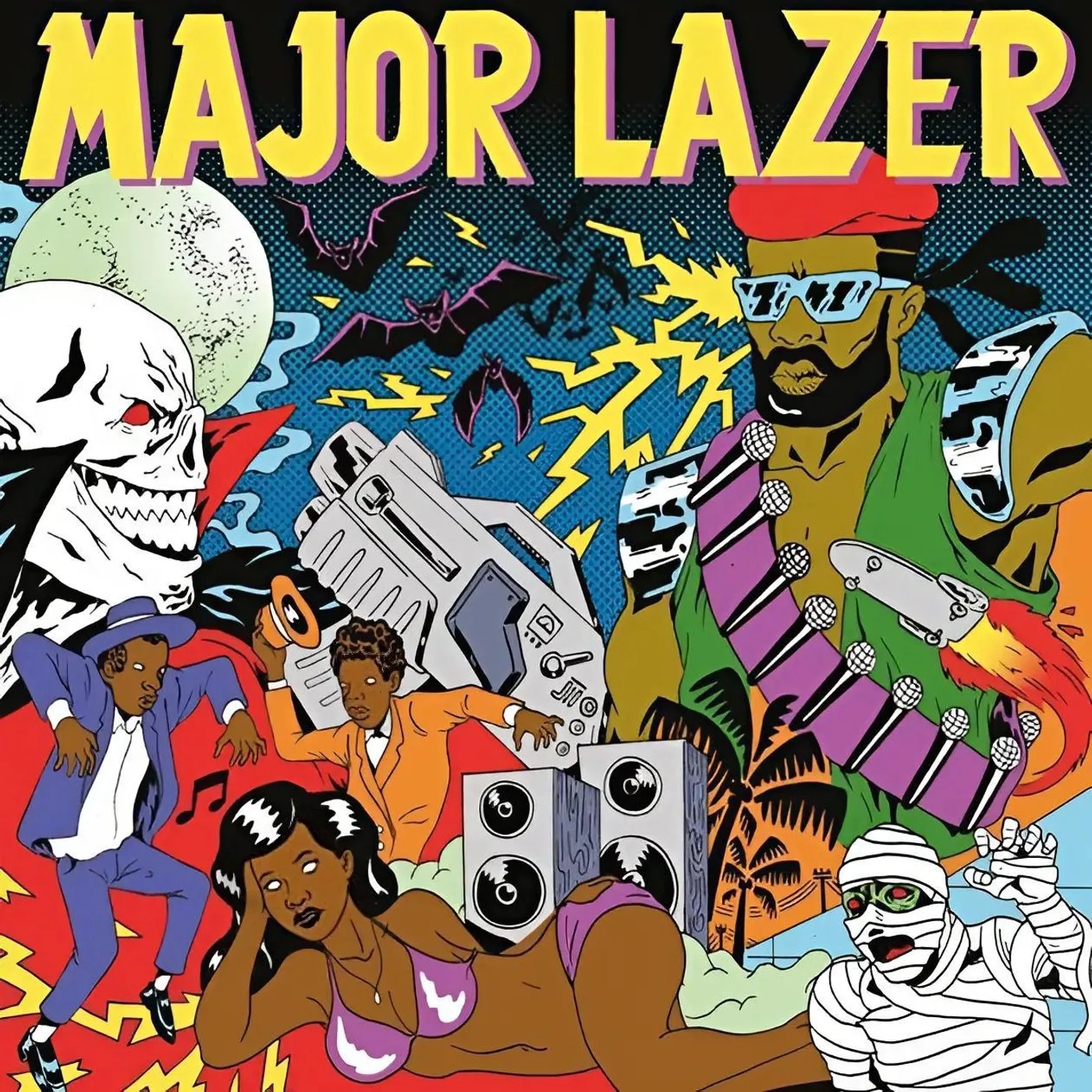 Major Lazer Guns Don't Kill People Lazers Do: 15th Anniversary (2LP/ Clear) Vinyl Record