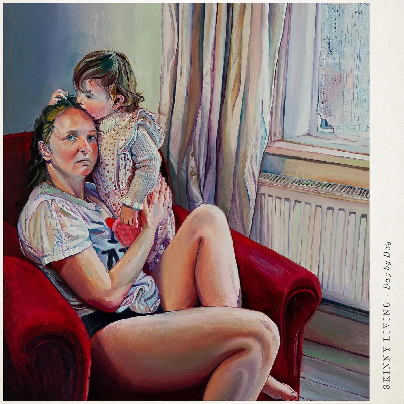 Skinny Living Day By Day (Red) Vinyl Record