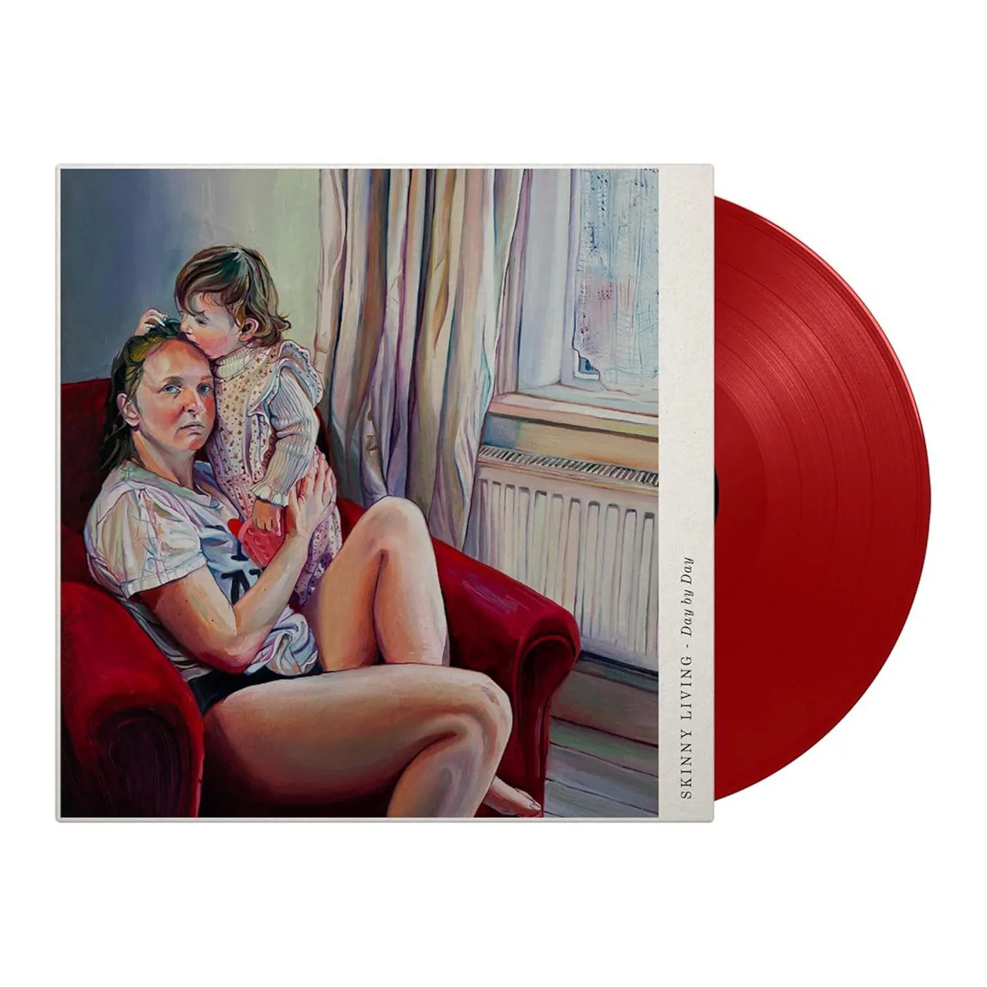 Skinny Living Day By Day (Red) Vinyl Record