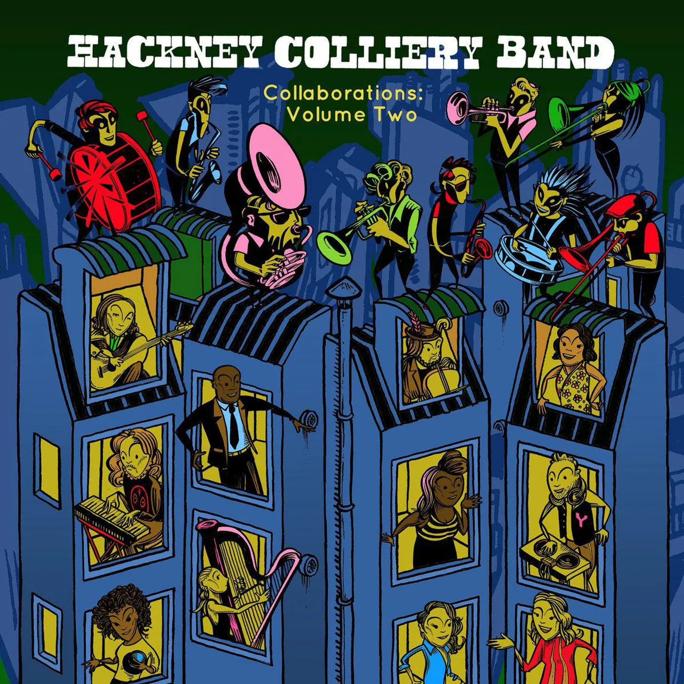 Hackney Colliery Band Collaborations: Volume 2 Vinyl Record