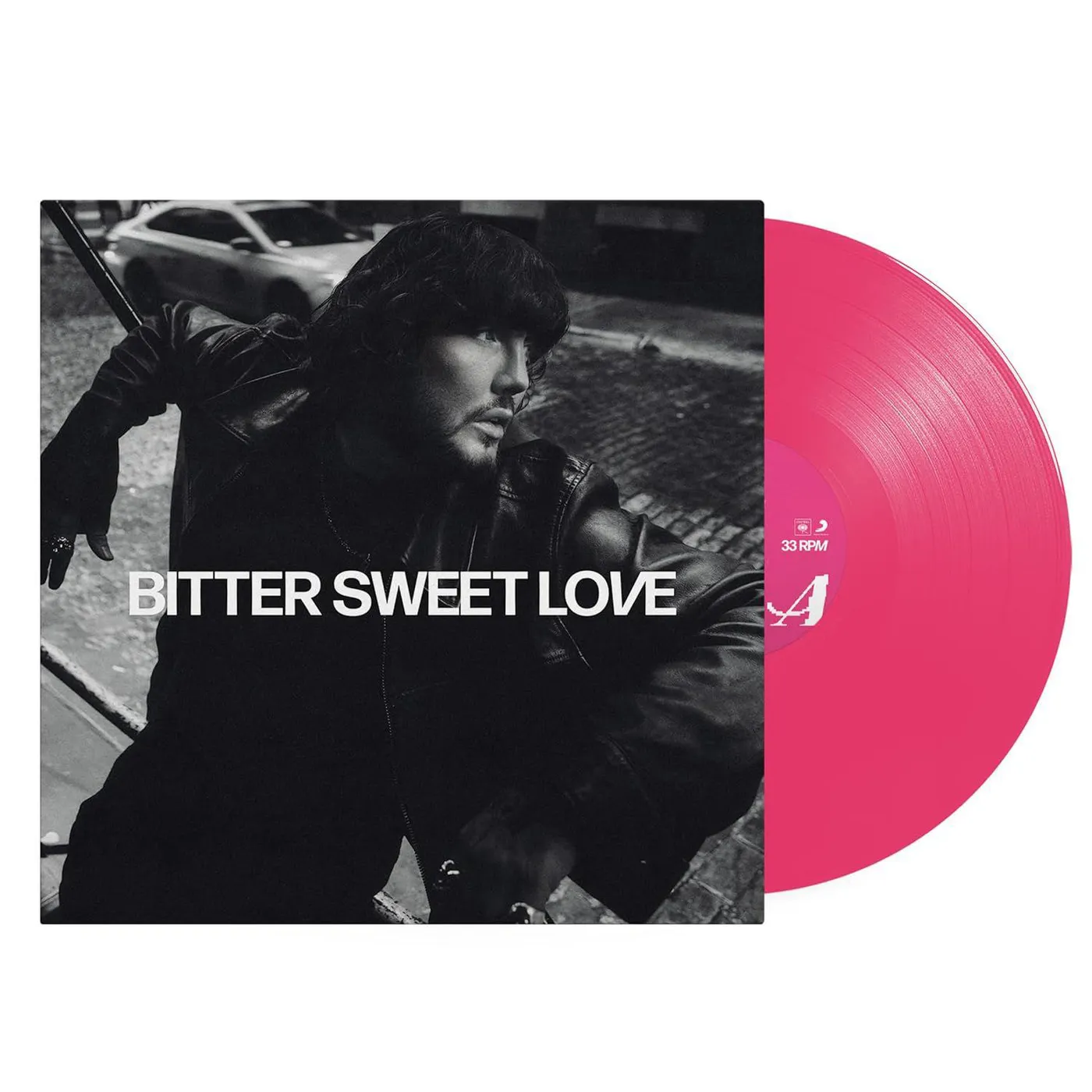 James Arthur Bitter Sweet Love (Pink) Vinyl Record