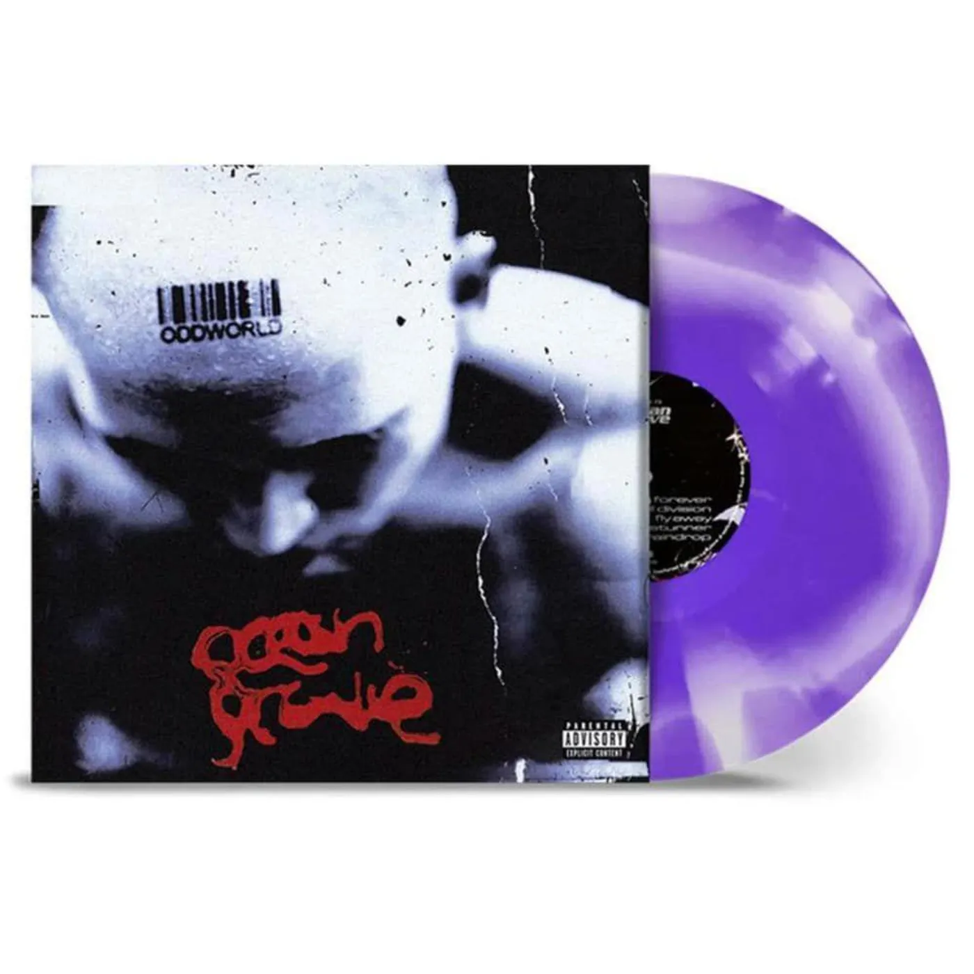 Ocean Grove Oddworld (Clear with Purple Inkspot) Vinyl Record