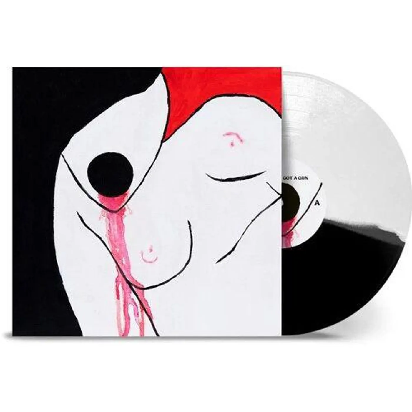 VUKOVI My God Has Got A Gun (Black & White) Vinyl Record 