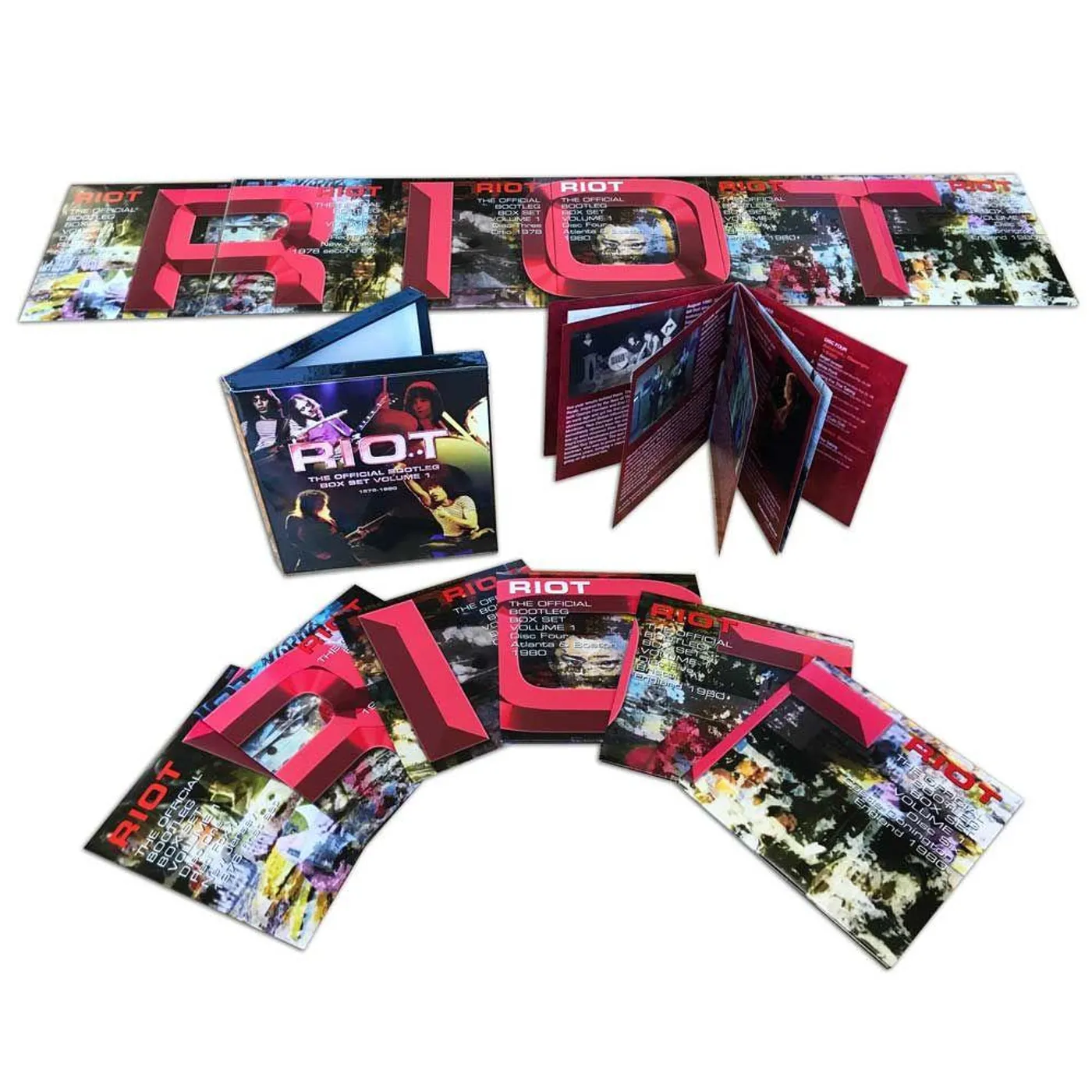 Riot OFFICIAL BOX SET VOLUME 1: 1976-1980 CD