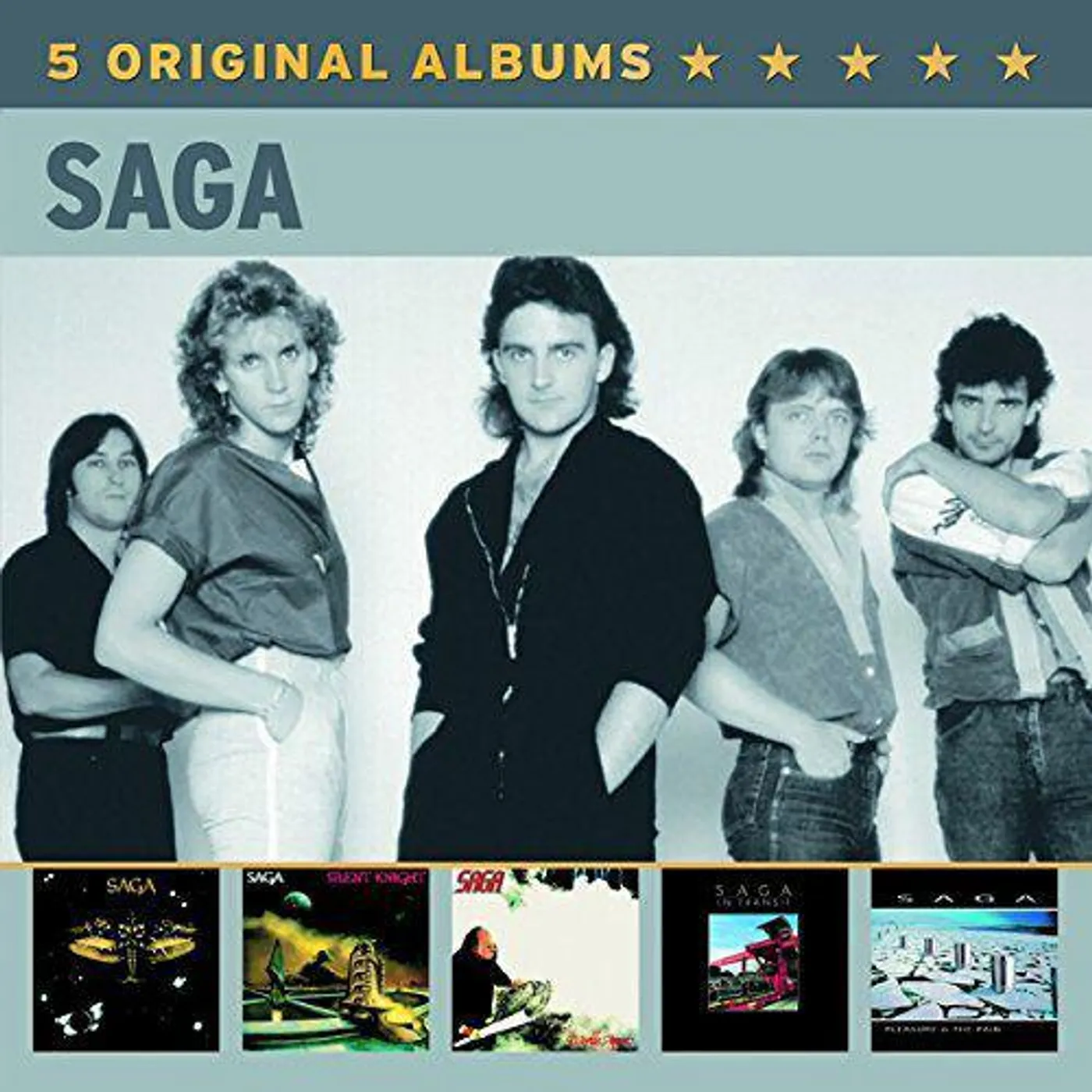 Saga 5 Original Albums CD Box Set