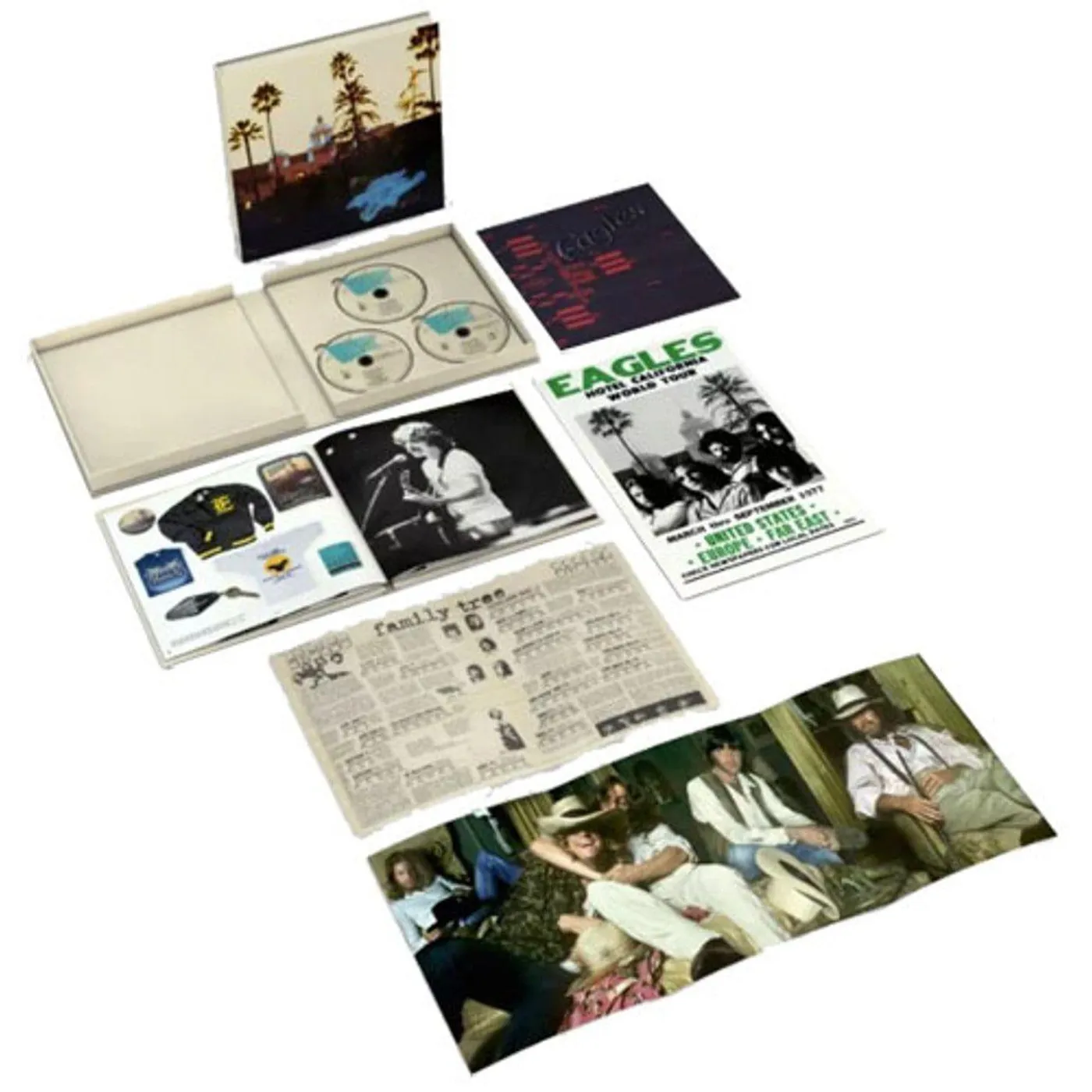 Eagles Hotel California: 40th Anniversary Deluxe Edition (2CD/Blu-Ray Audio/Box Set) CD