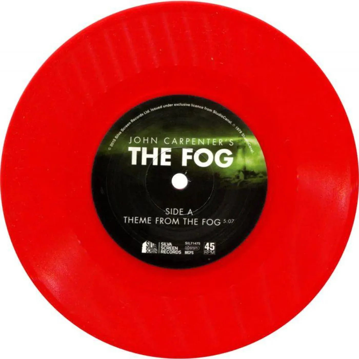 John Carpenter The Fog (7"/Red) Vinyl Record