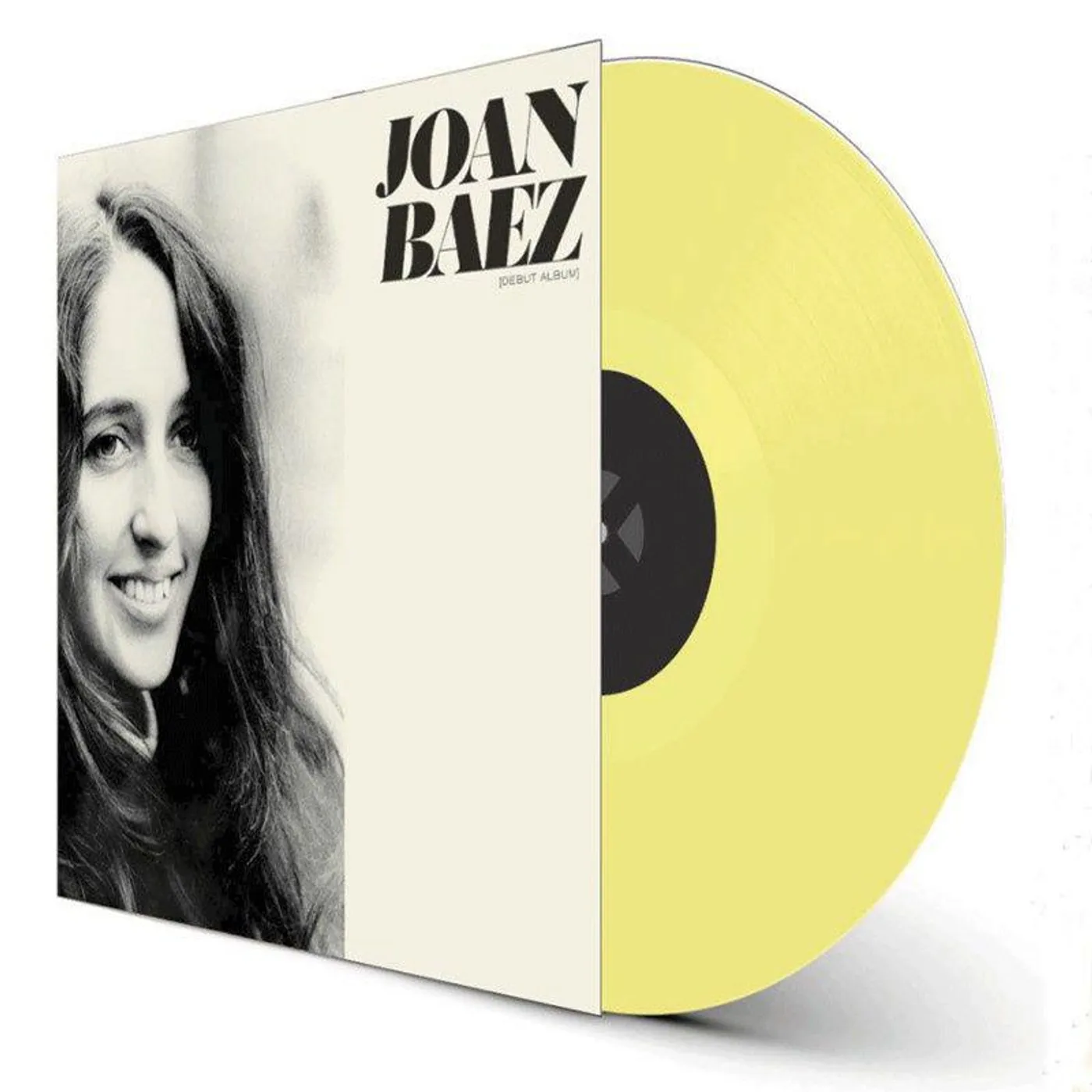 Joan Baez S/T - Yellow Vinyl Record, 180 Gram Pressing, Spain Release