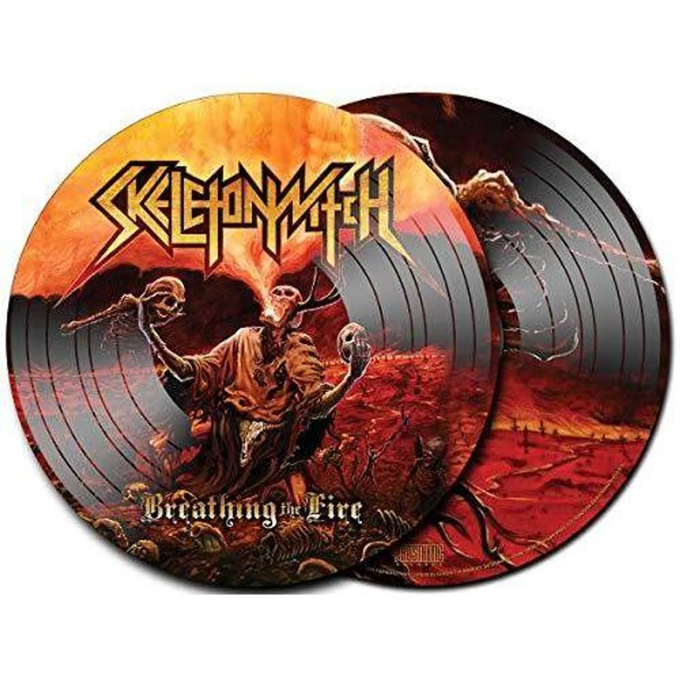 Skeletonwitch Breathing the Fire Vinyl Record