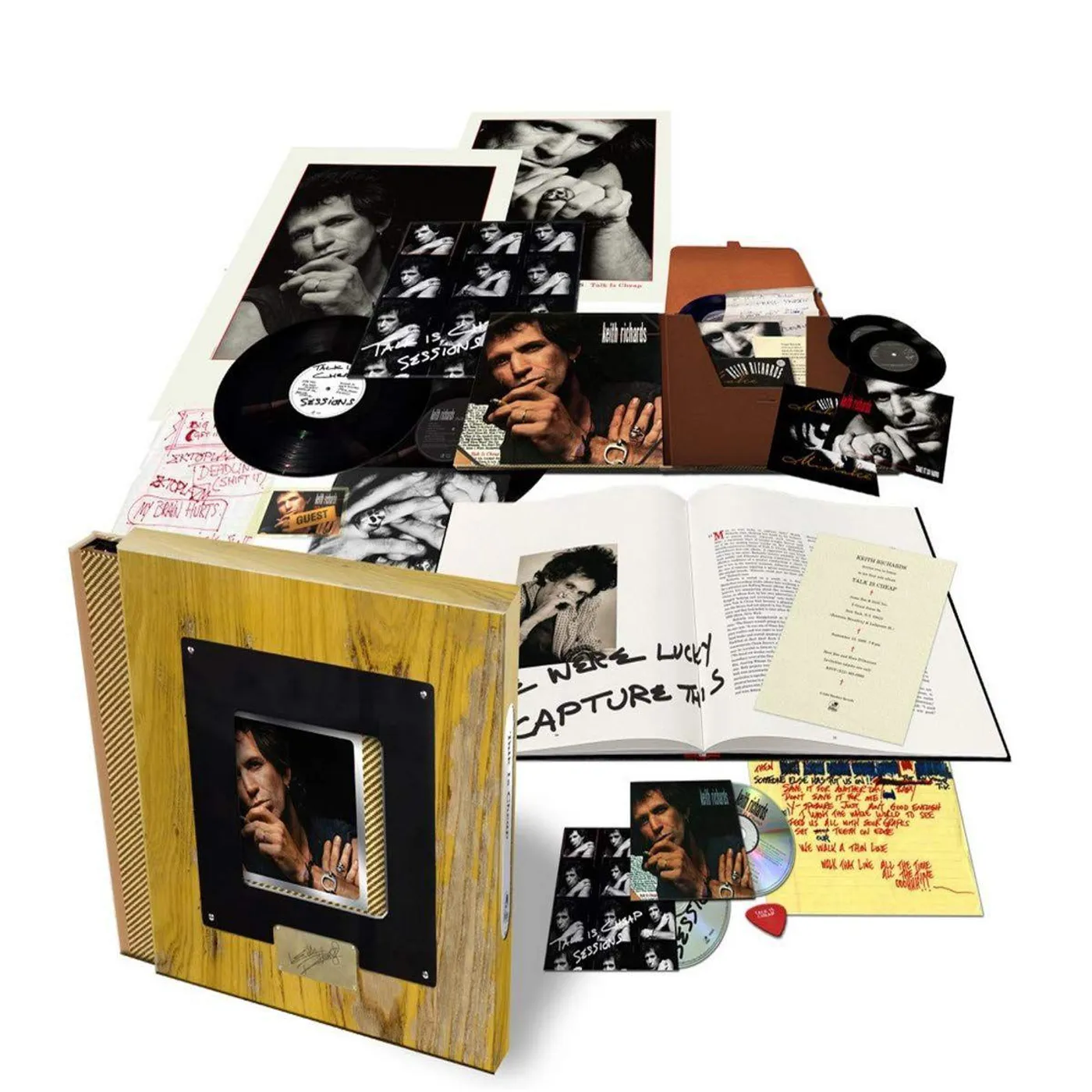 Keith Richards TALK IS CHEAP Box Set (Vinyl)