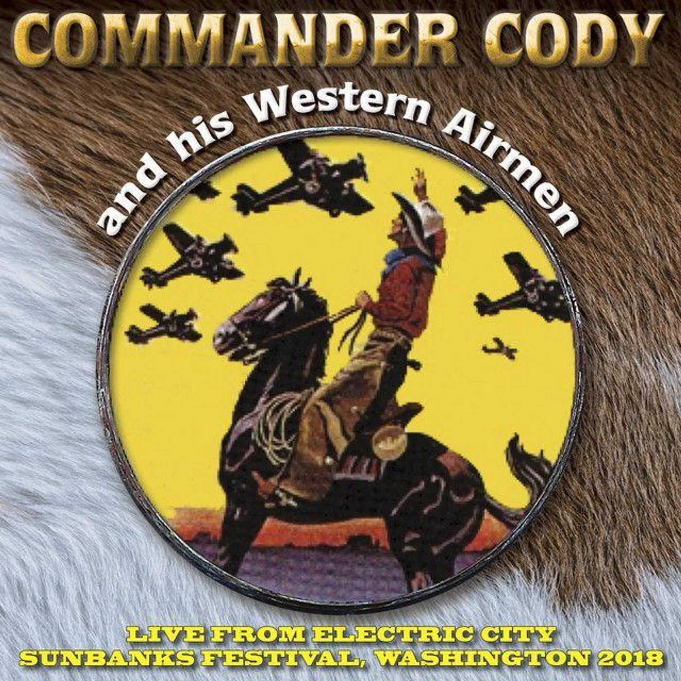 Commander Cody LIVE FROM ELECTRIC CITY CD