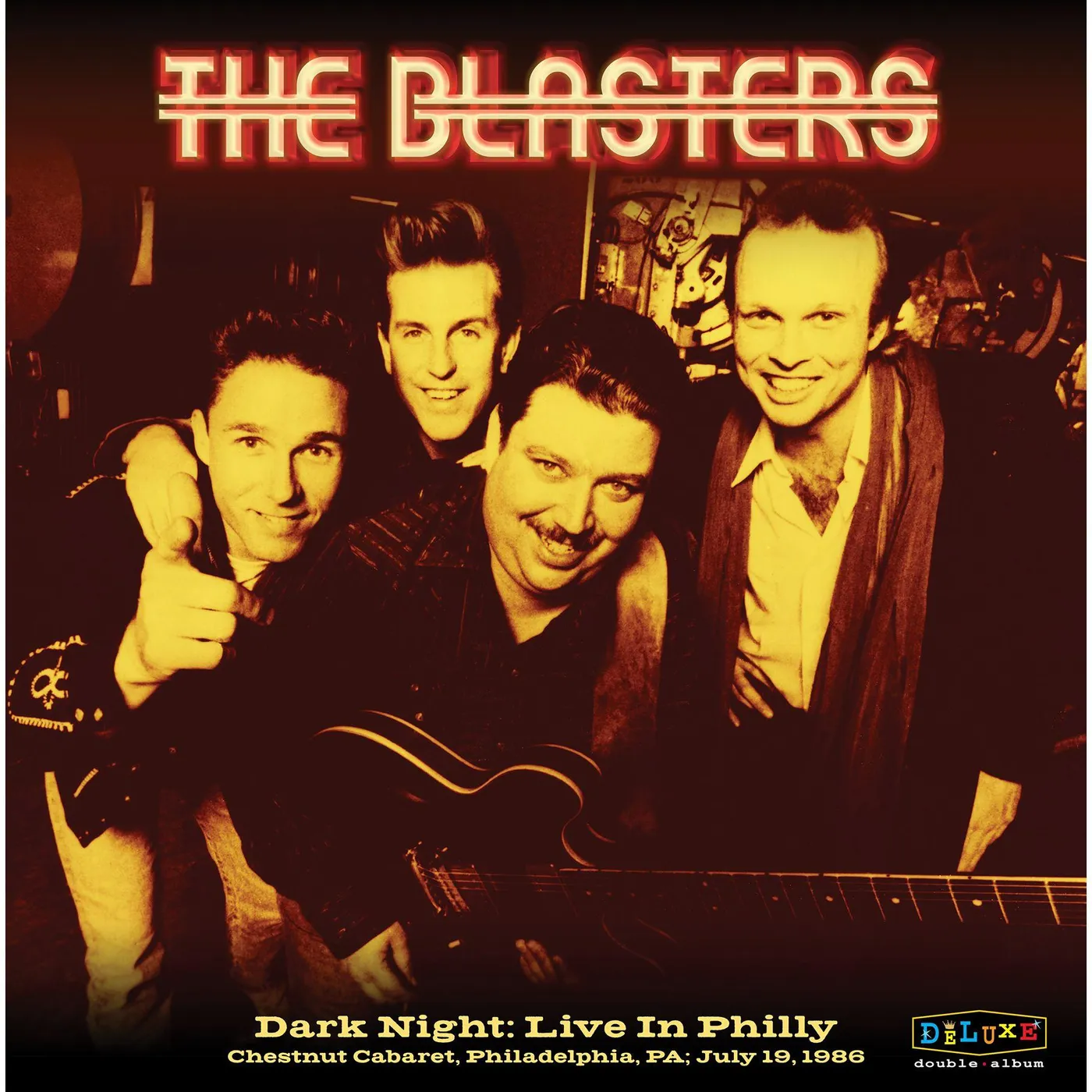 The Blasters DARK NIGHT: LIVE IN PHILLY CD